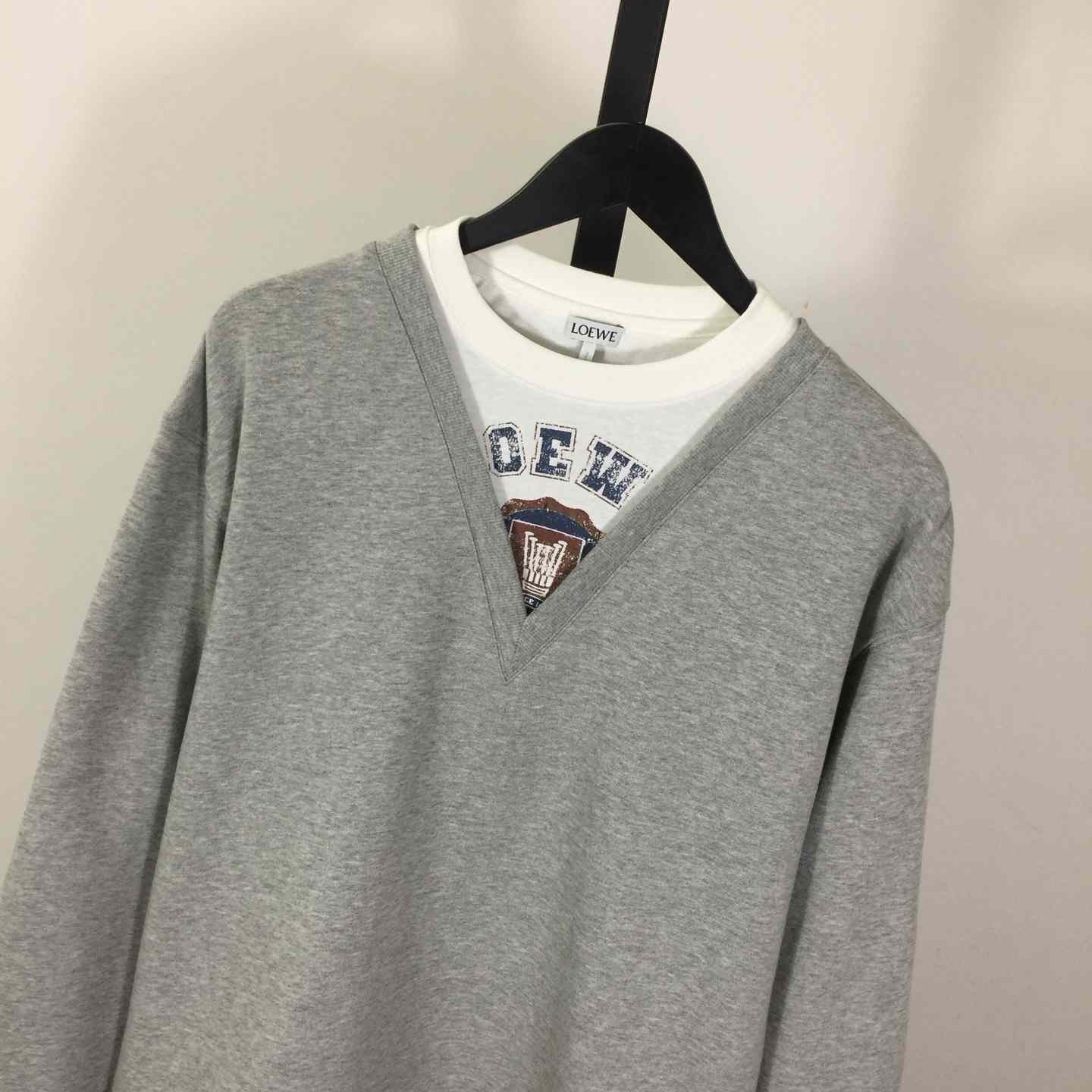 Loewe Sweatshirt In Cotton - DesignerGu