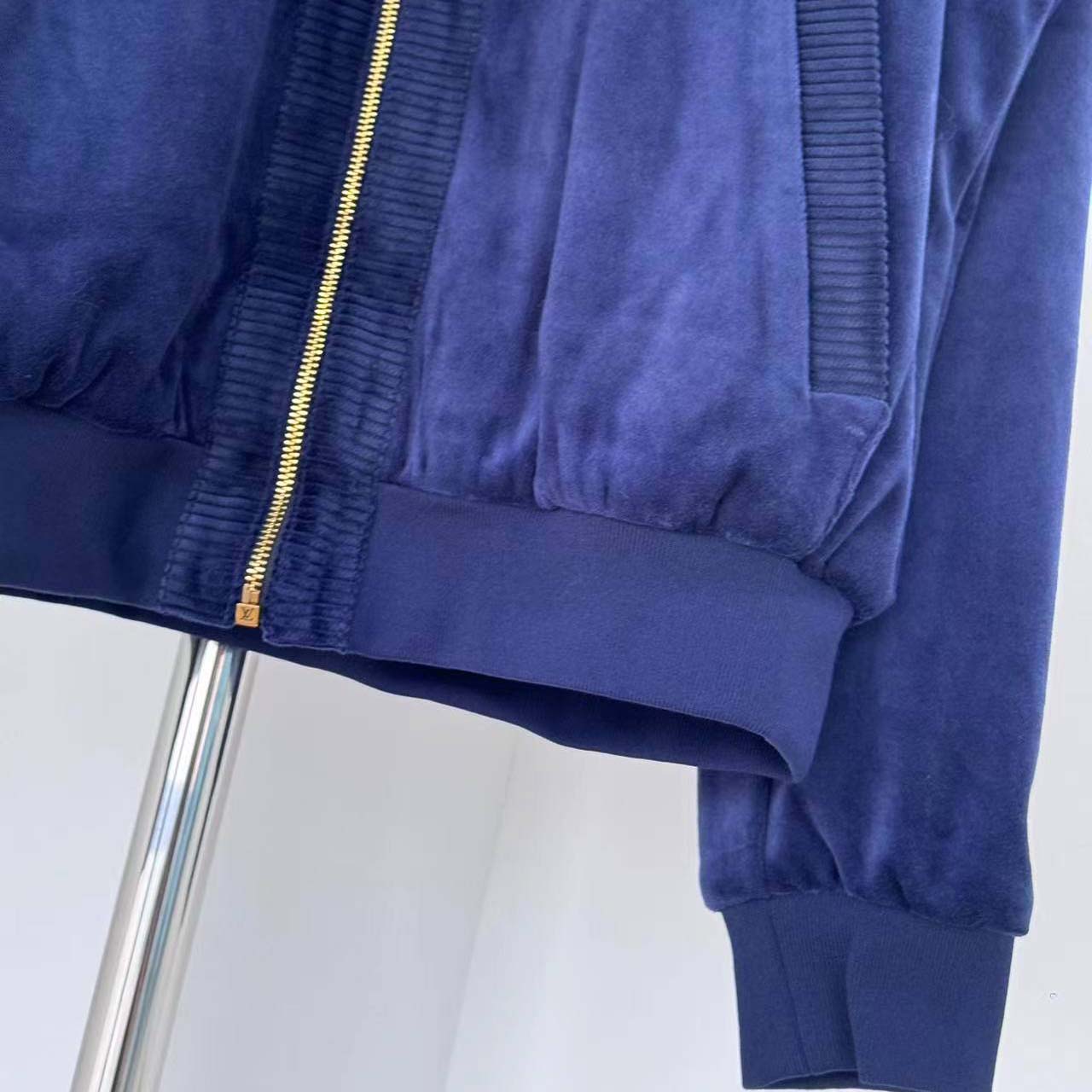 Louis Vuitton Chic Velvet Track Top - DesignerGu