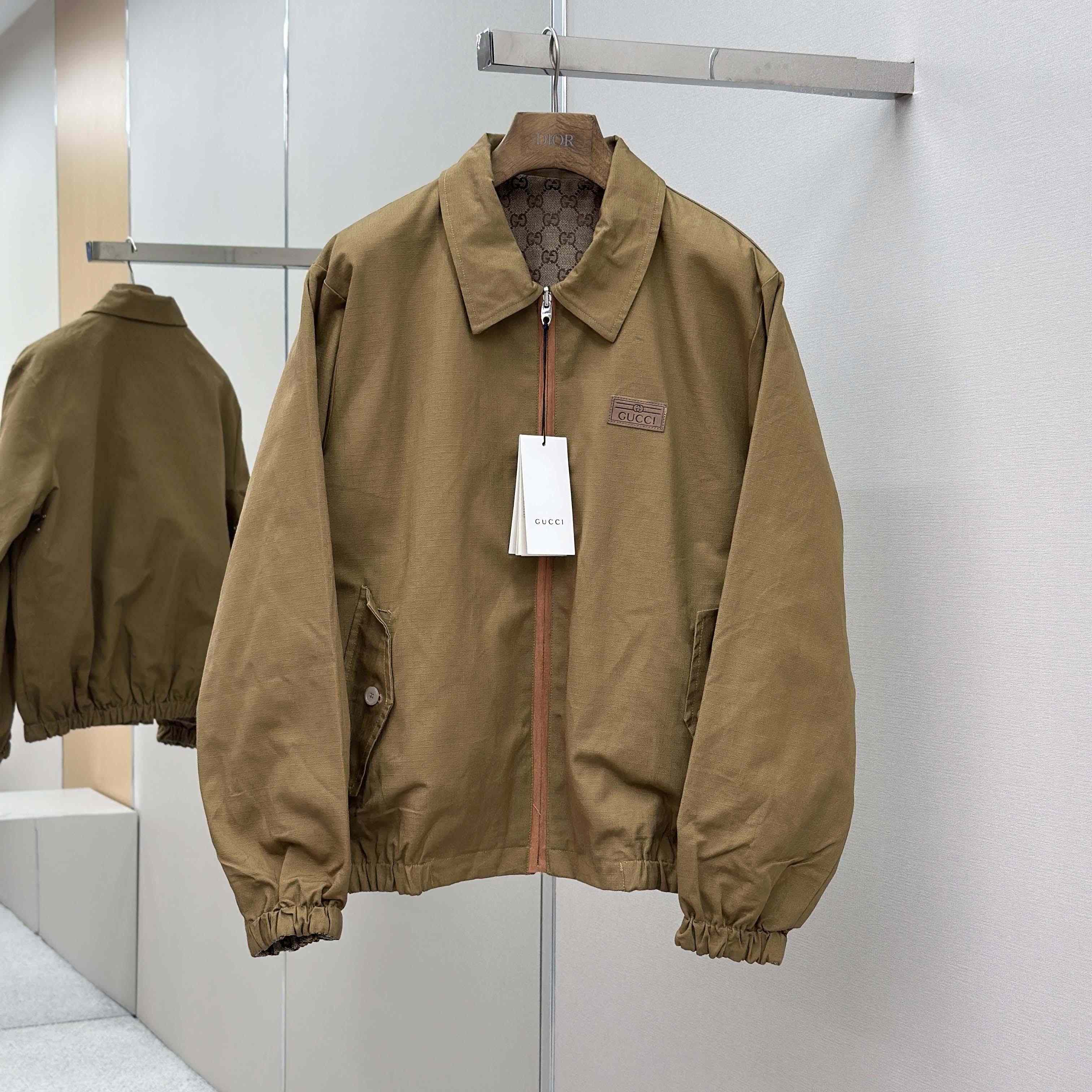 Gucci Reversible GG Jacket - DesignerGu