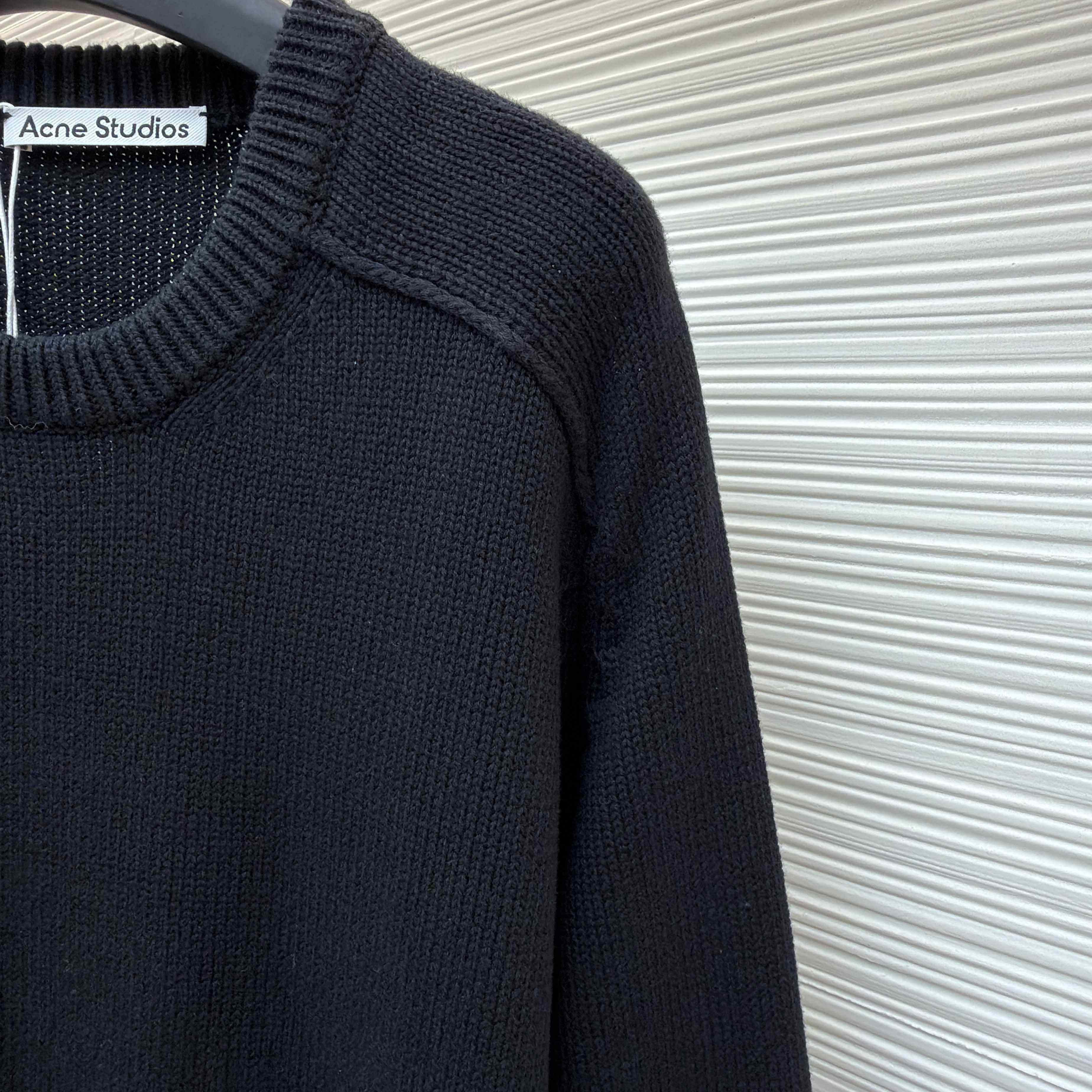 Acne Studios Wool Logo Jumper - DesignerGu