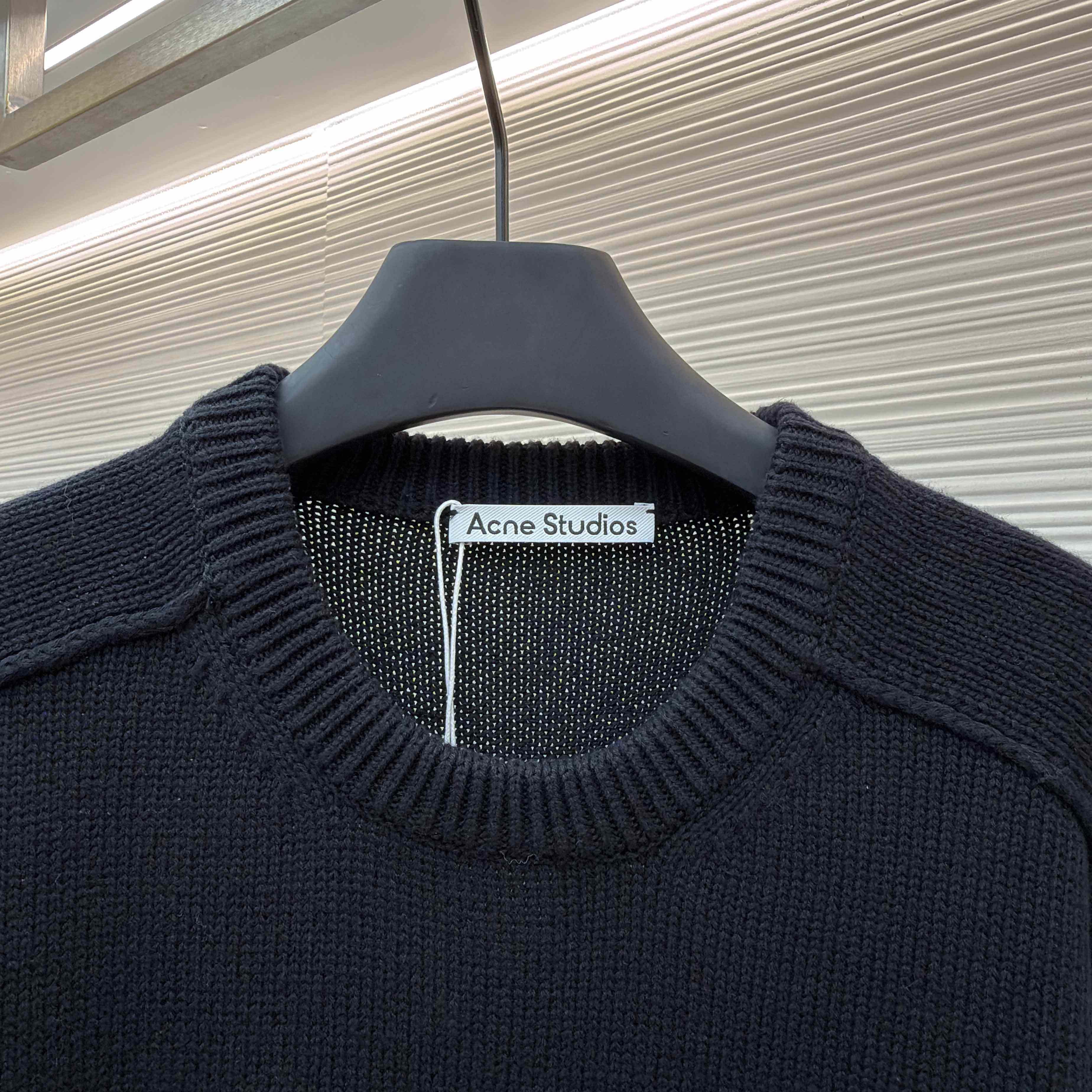 Acne Studios Wool Logo Jumper - DesignerGu