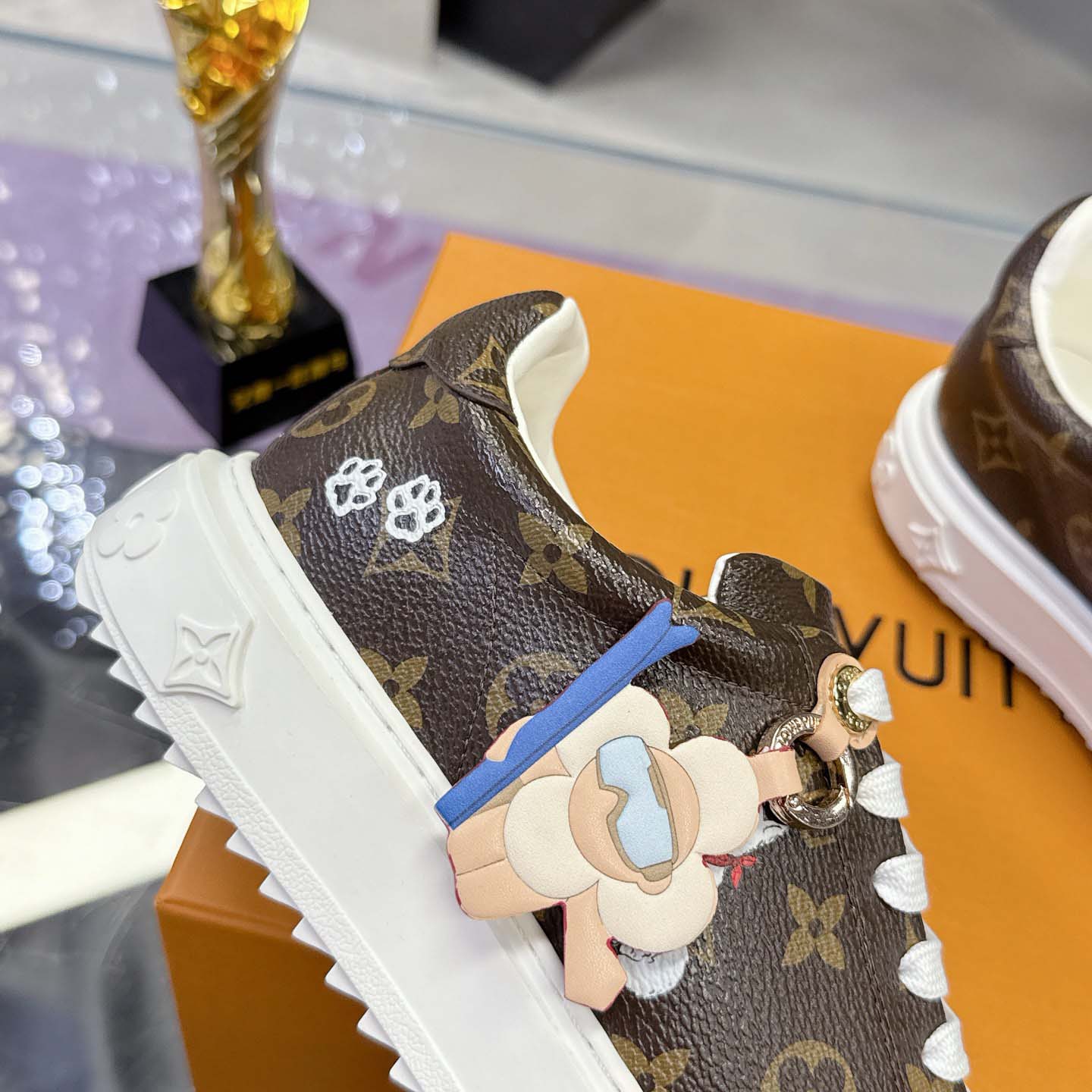 Louis Vuitton Time Out Sneaker    - DesignerGu