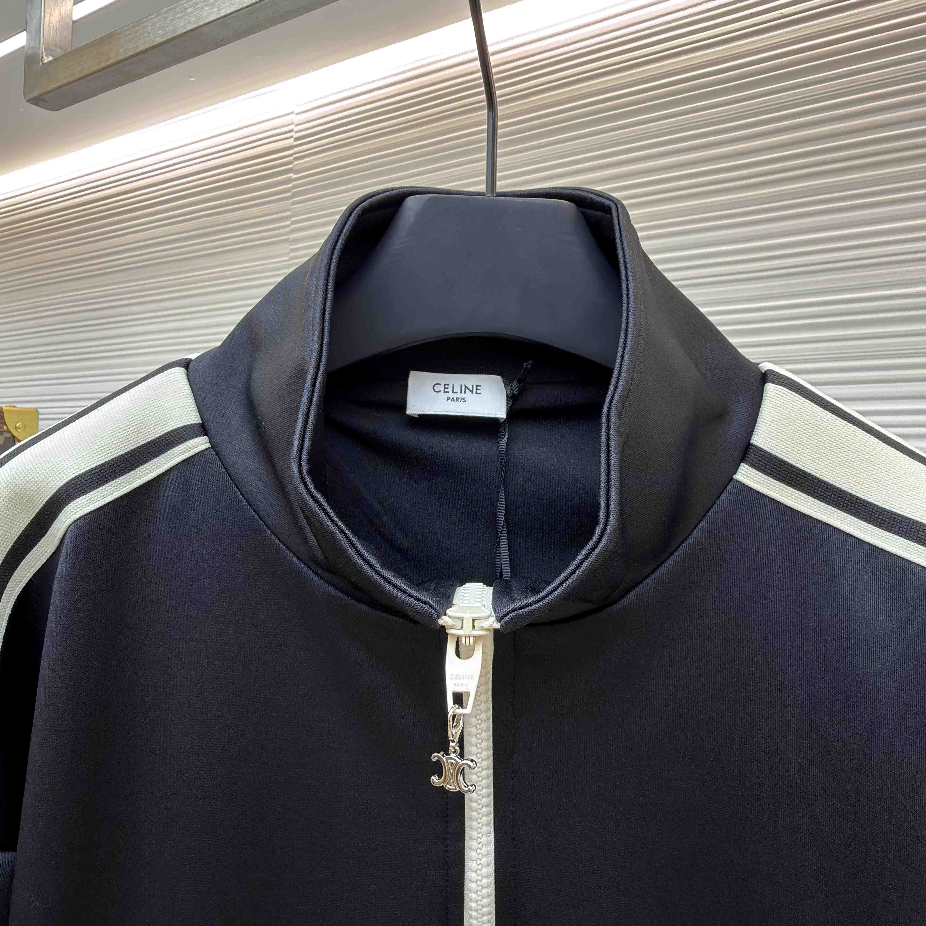 Celine Tracksuit Jacket In Double Face Jersey - DesignerGu