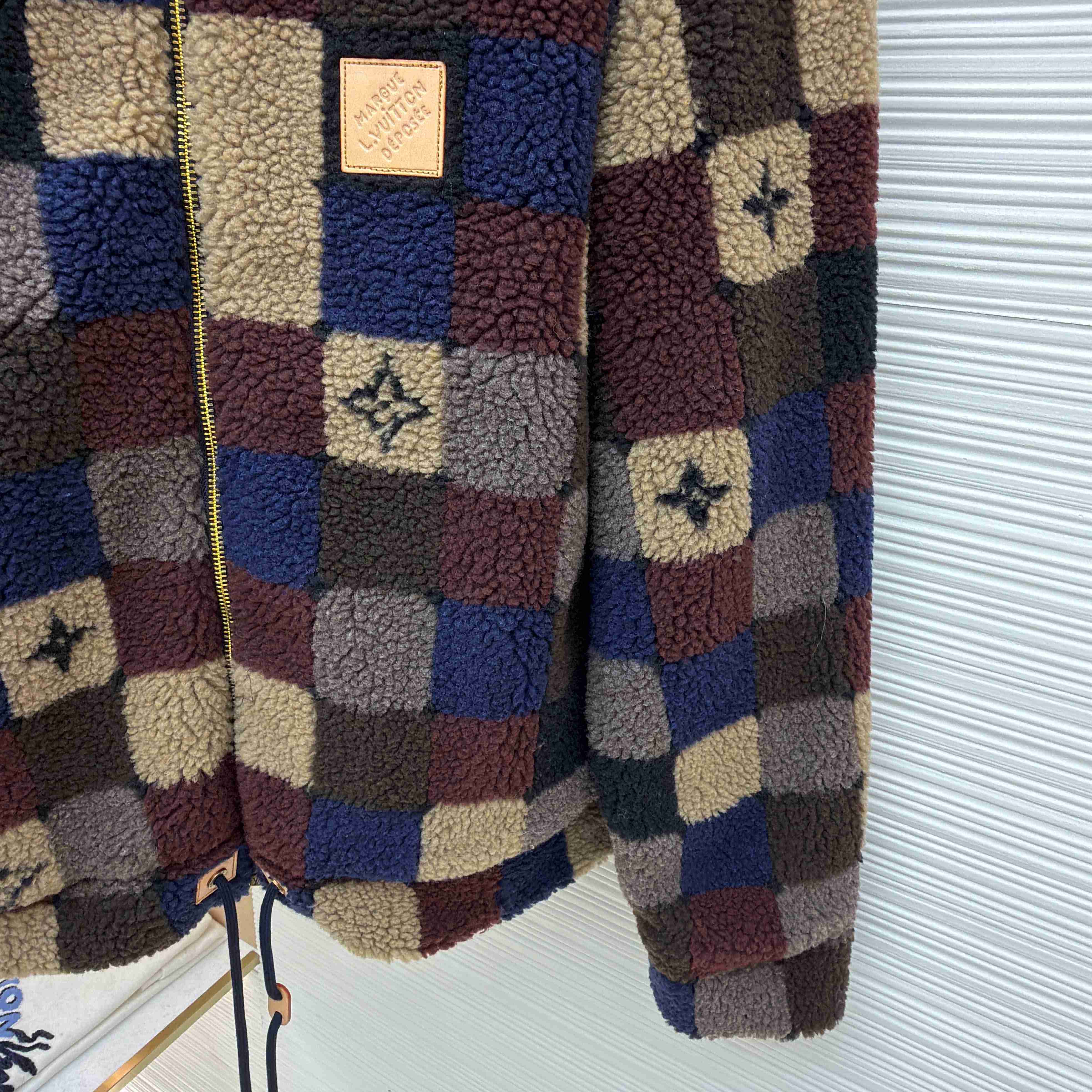 Louis Vuitton Damier Fleece Blouson - DesignerGu