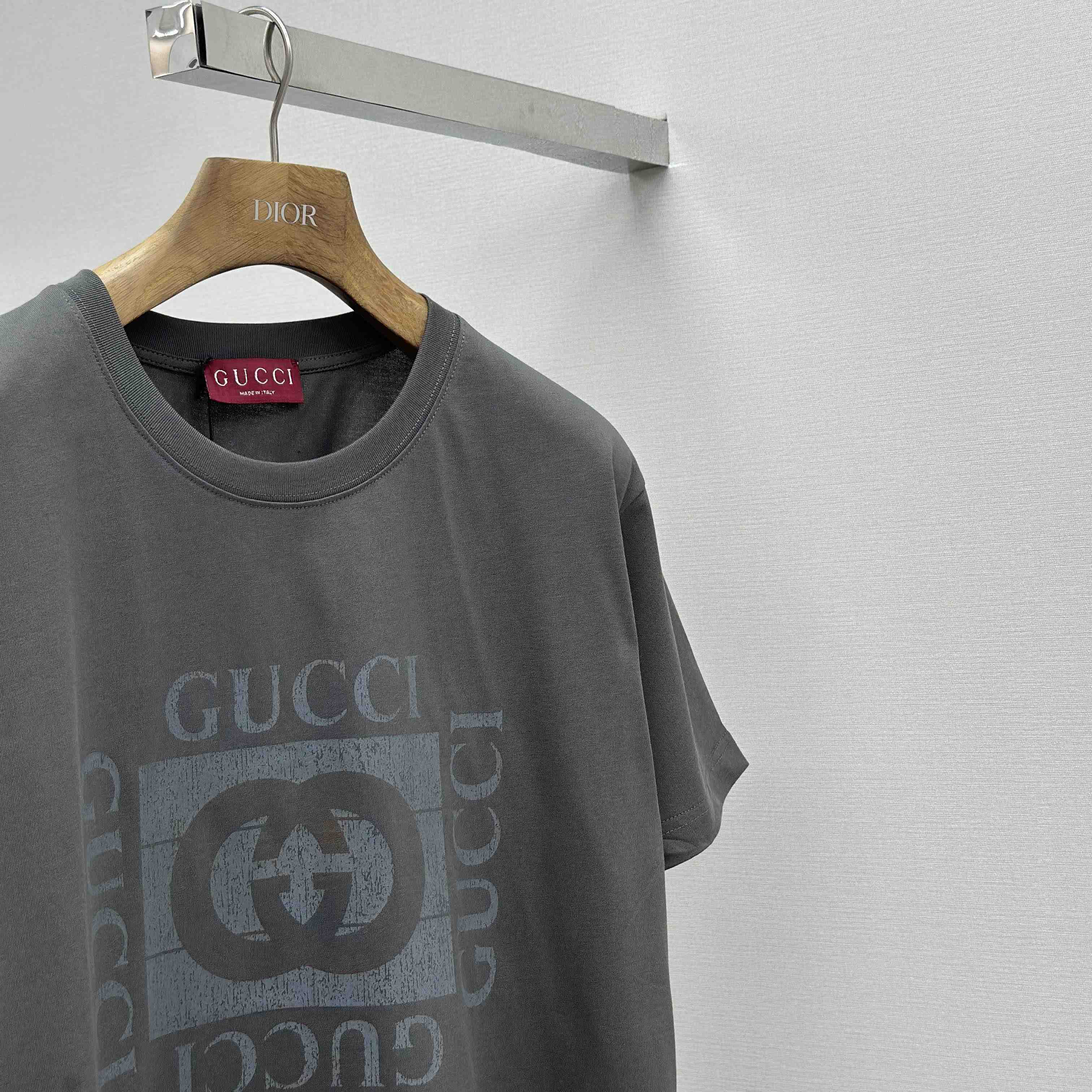 Gucci Cotton Jersey T-shirt With Print - DesignerGu