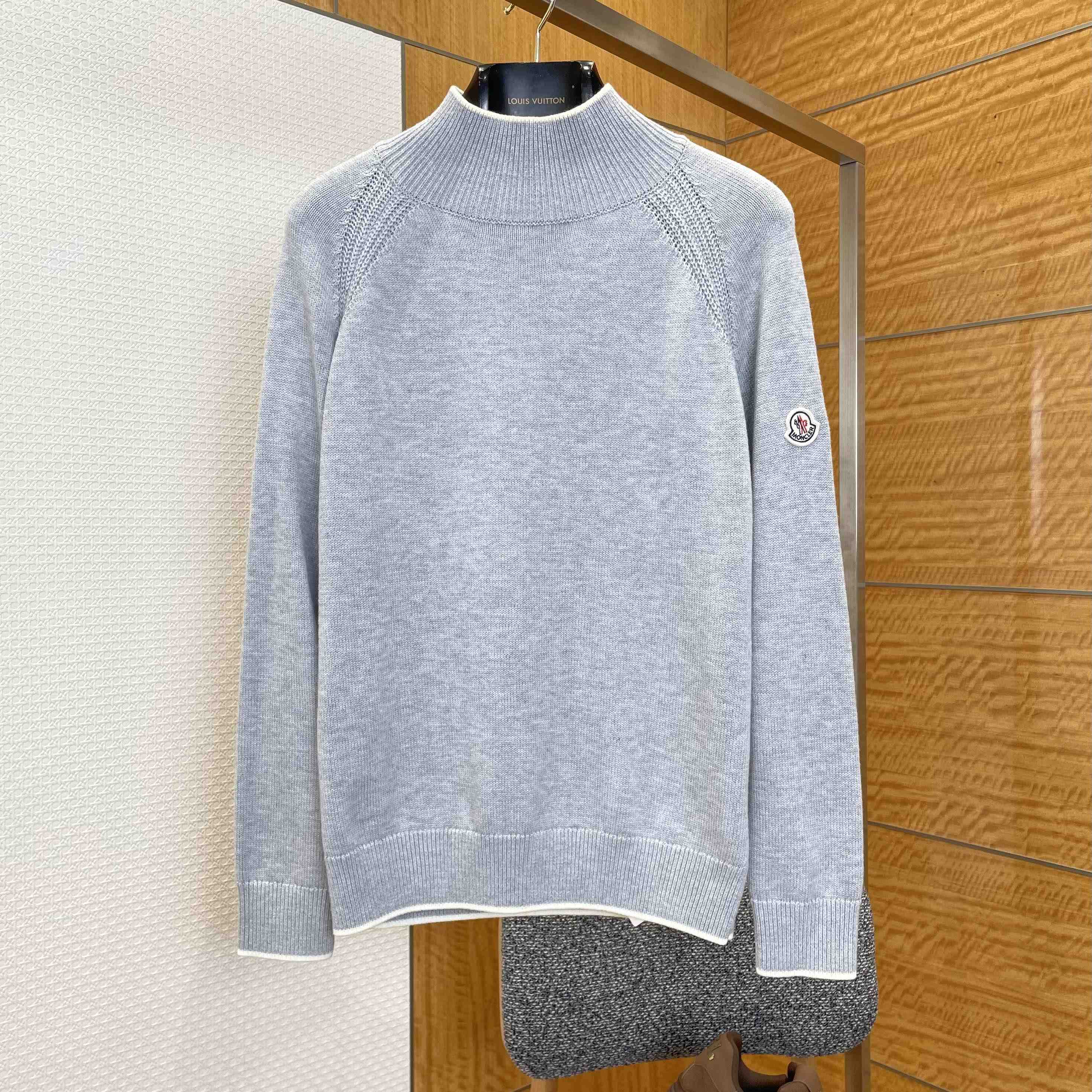 Moncler Alpaca & Wool Blend Turtleneck Sweater - DesignerGu