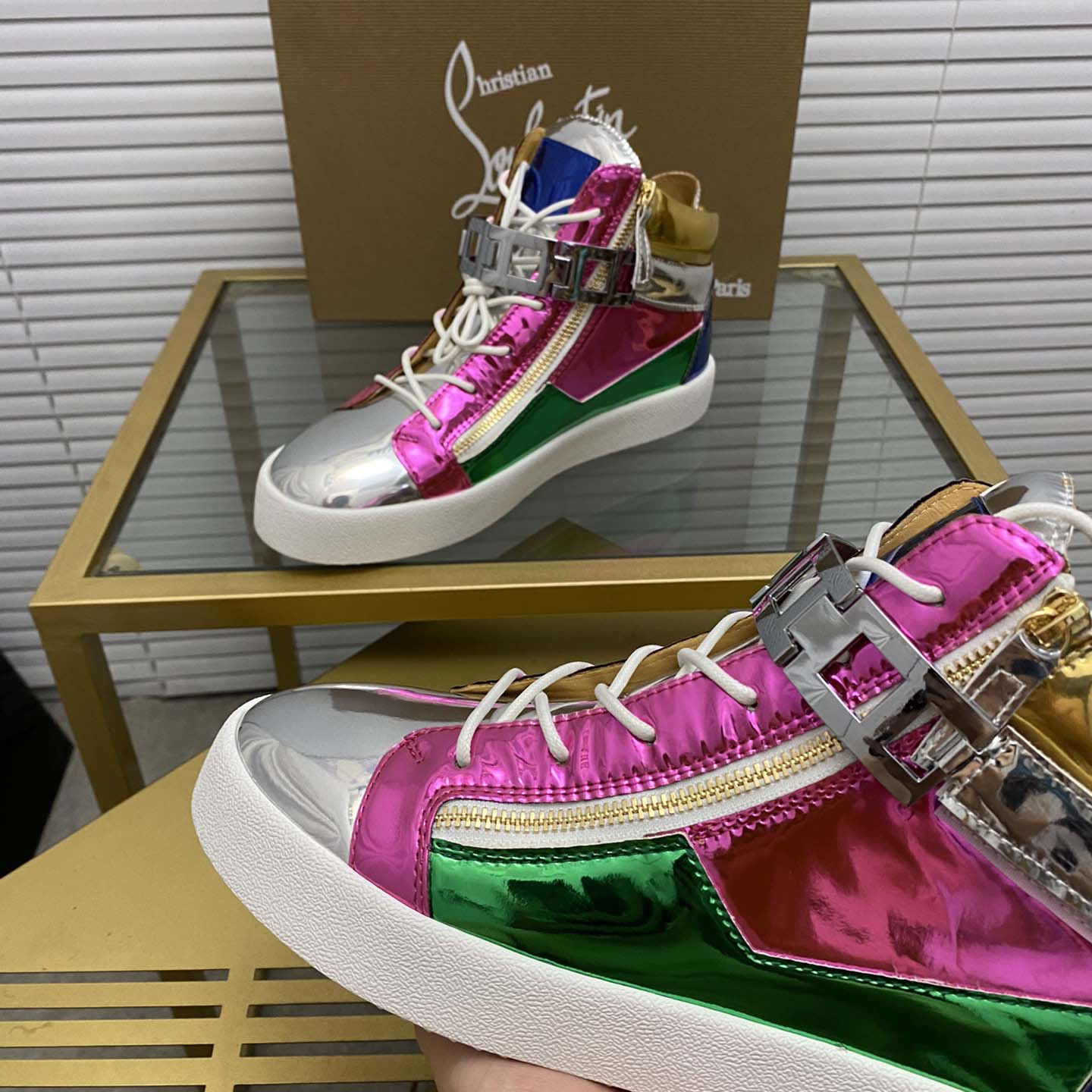 Giuseppe Zanotti High-Top Sneak - DesignerGu