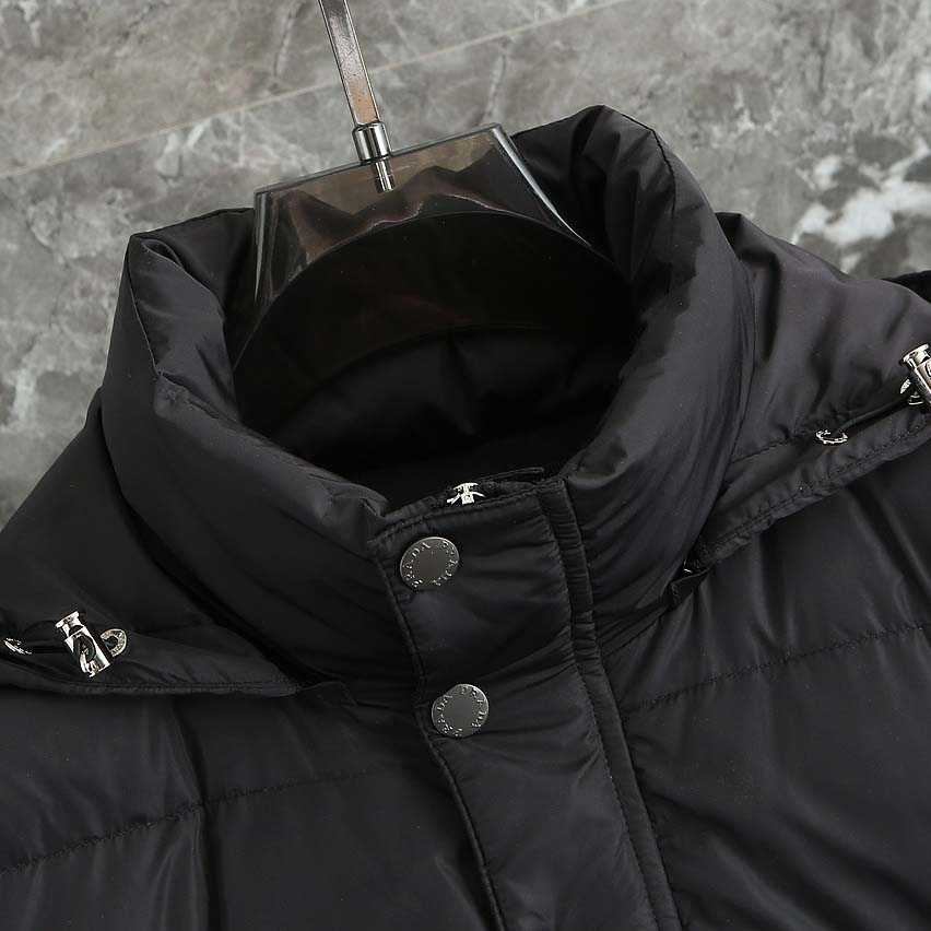 Prada Re-Nylon Hooded Down Jacket - DesignerGu