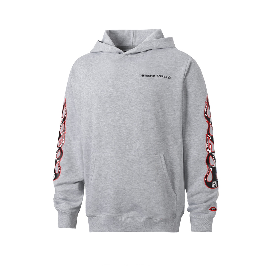 Chrome Hearts x Matty Boy Flames Hoodie - DesignerGu
