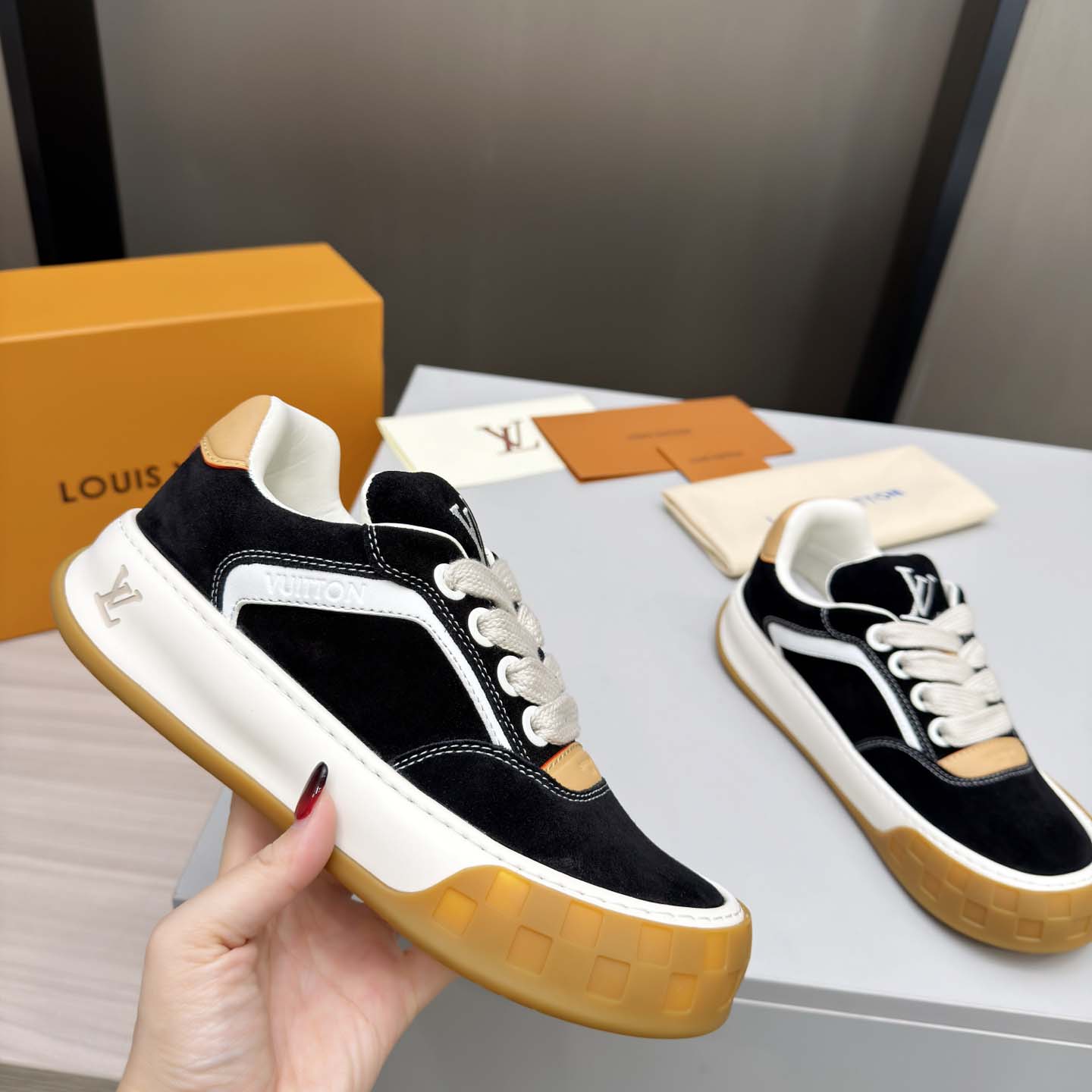 Louis Vuitton LV Tilted Sneaker  - DesignerGu