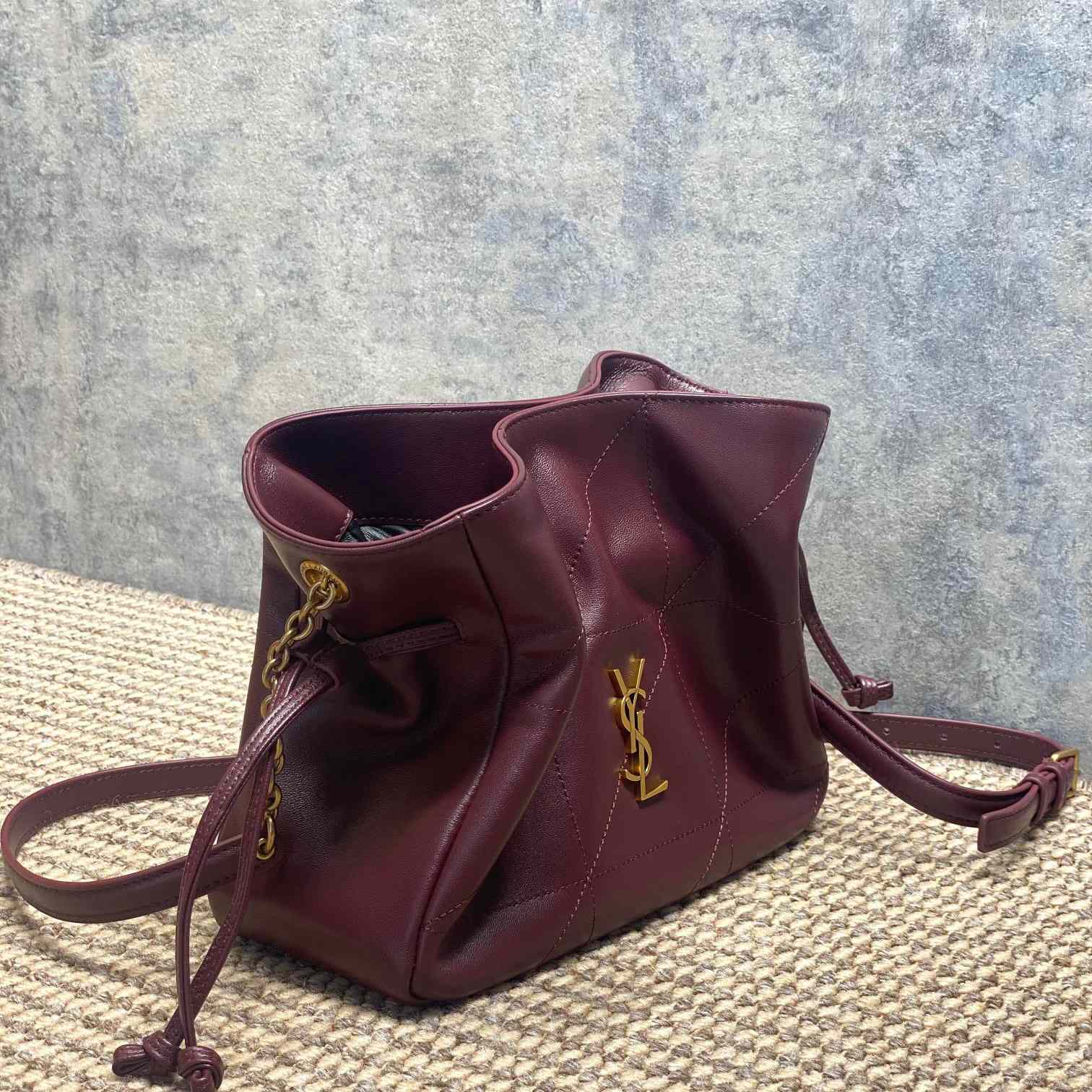 Saint Laurent Jamie Shoulder Pouch In Lambskin - DesignerGu