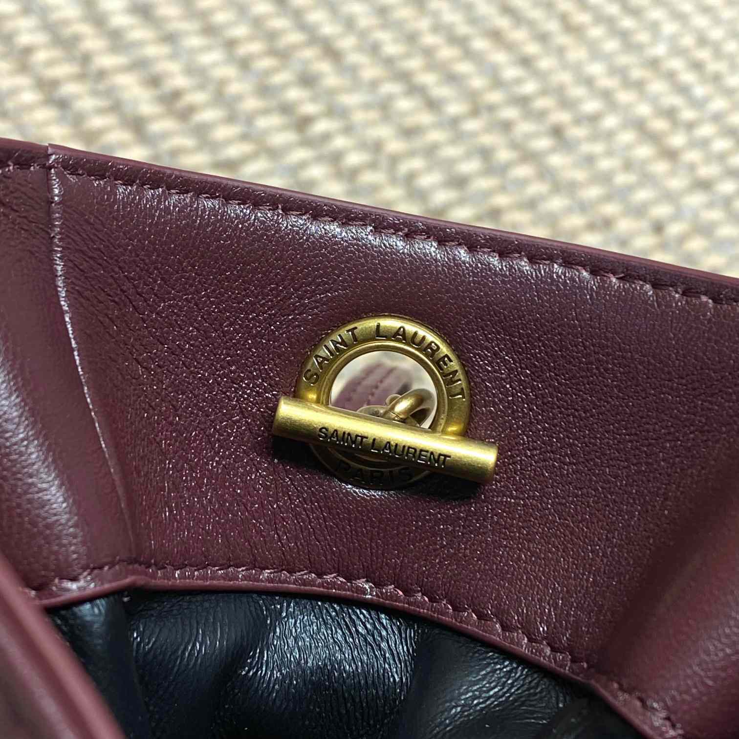 Saint Laurent Jamie Shoulder Pouch In Lambskin - DesignerGu