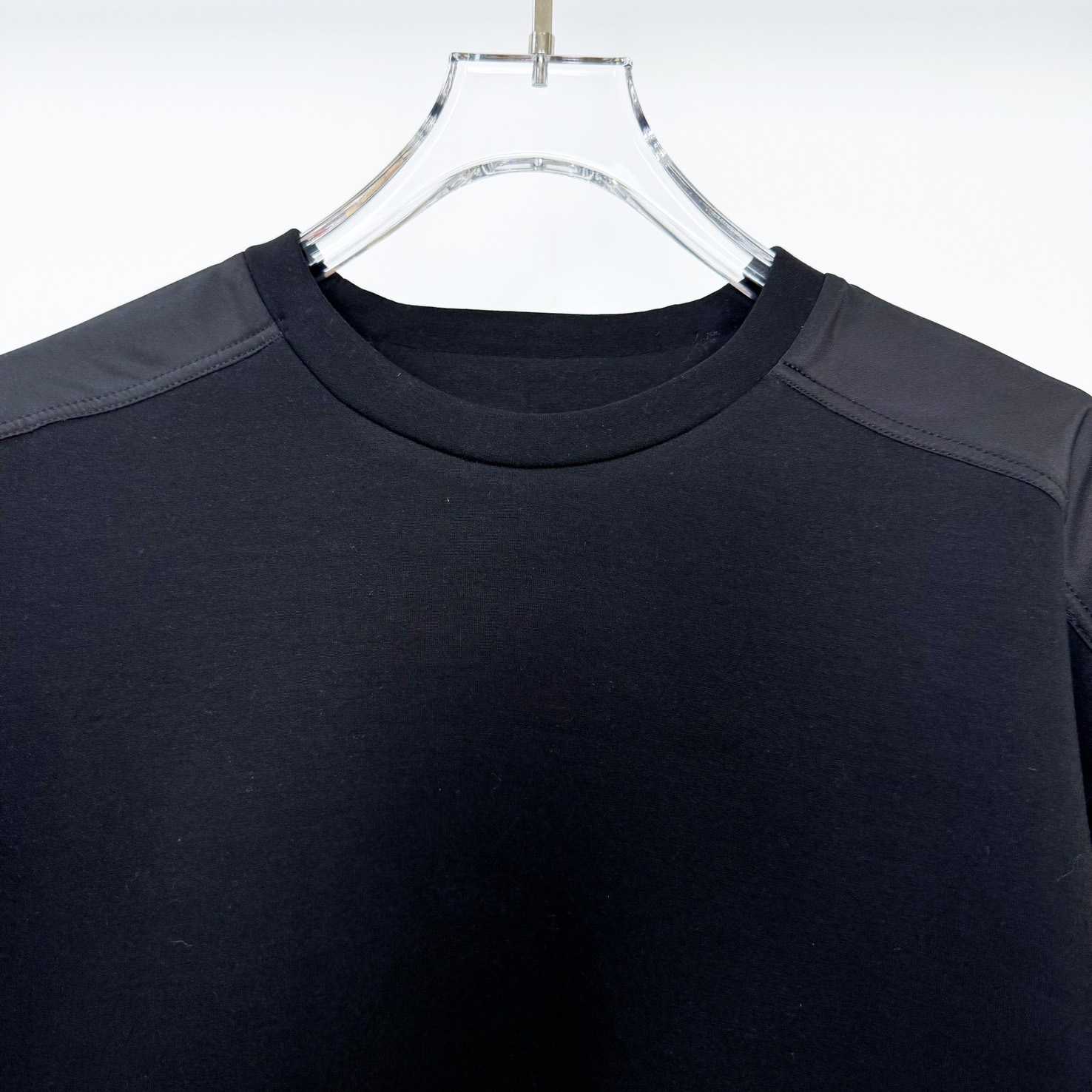 Prada Cotton Fleece And Re-Nylon Sweatshirt - DesignerGu