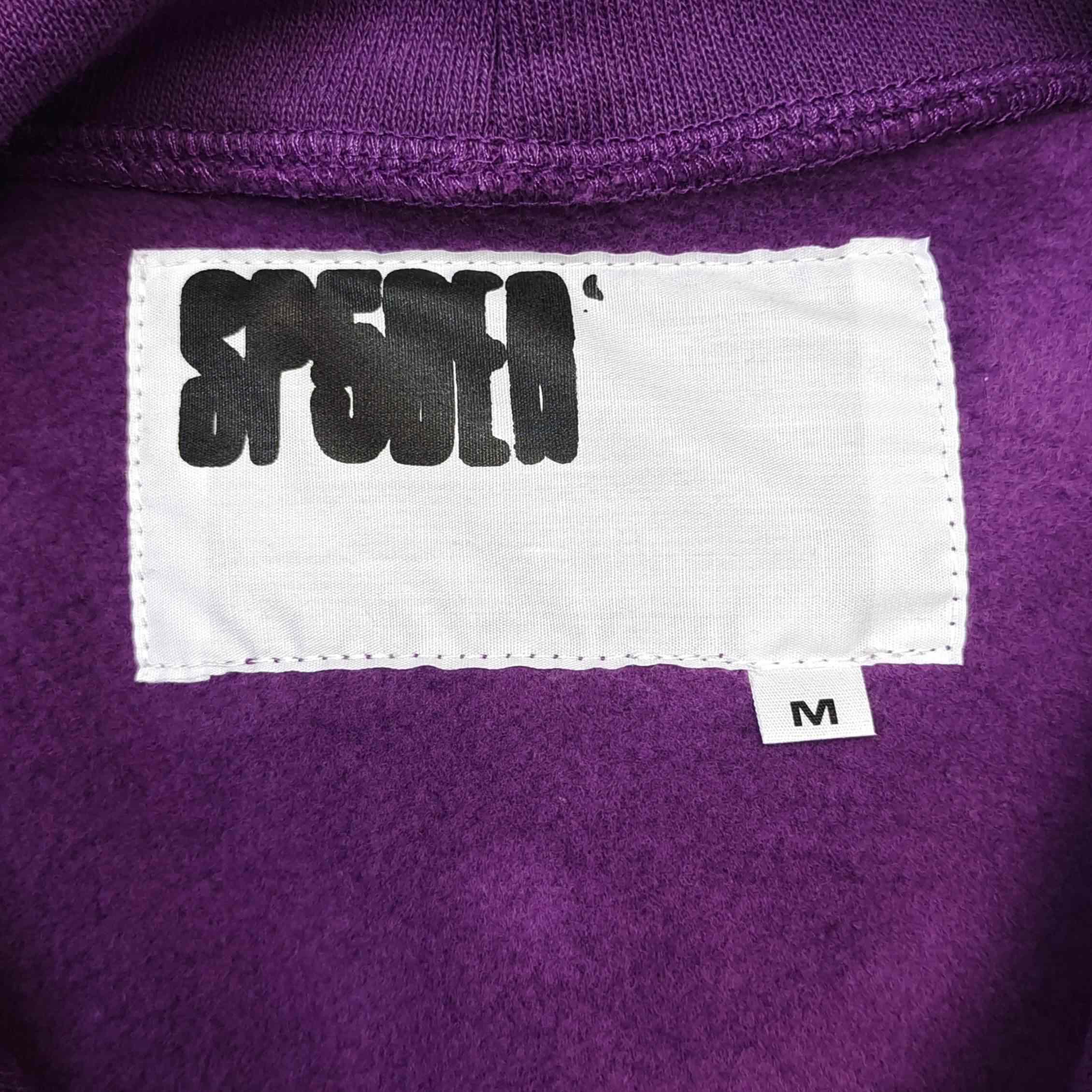 Sp5der OG Web V2 Hoodie 'Purple' - DesignerGu