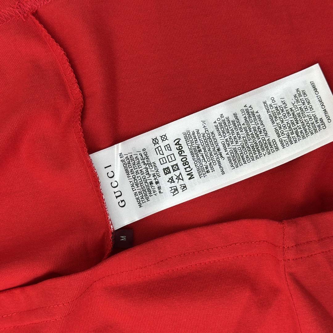 Gucci Cotton Jersey T-shirt With Embroidery - DesignerGu