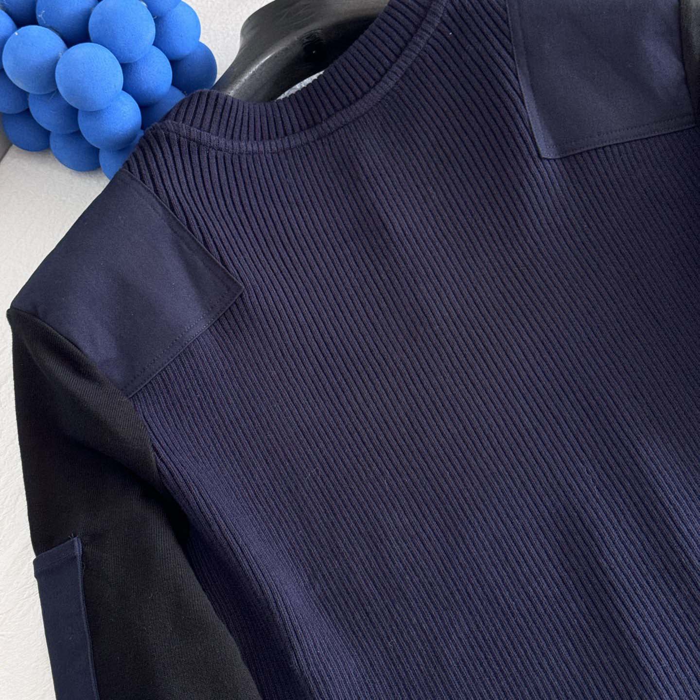 Loewe Long Sleeve Top In Cotton Blend - DesignerGu