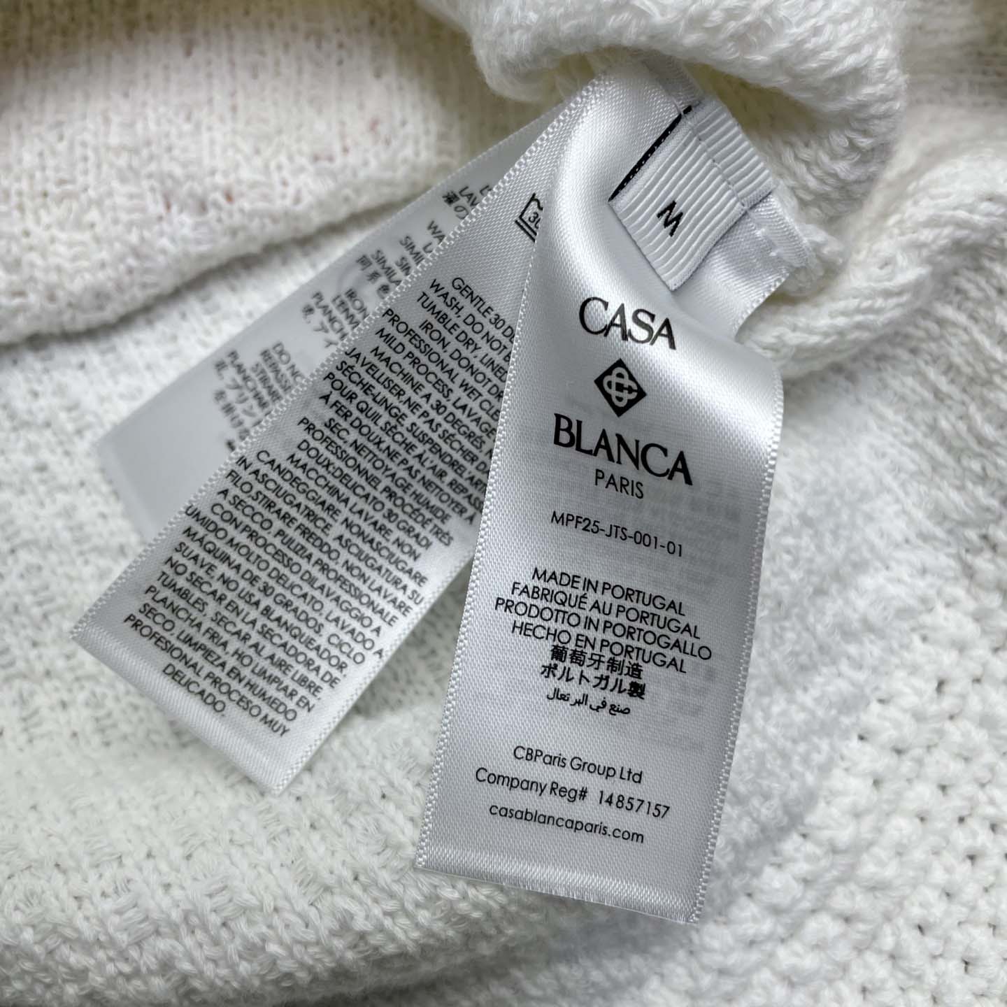 Casablanca Patch-detailing Crochet Shirt   Z6031 - DesignerGu