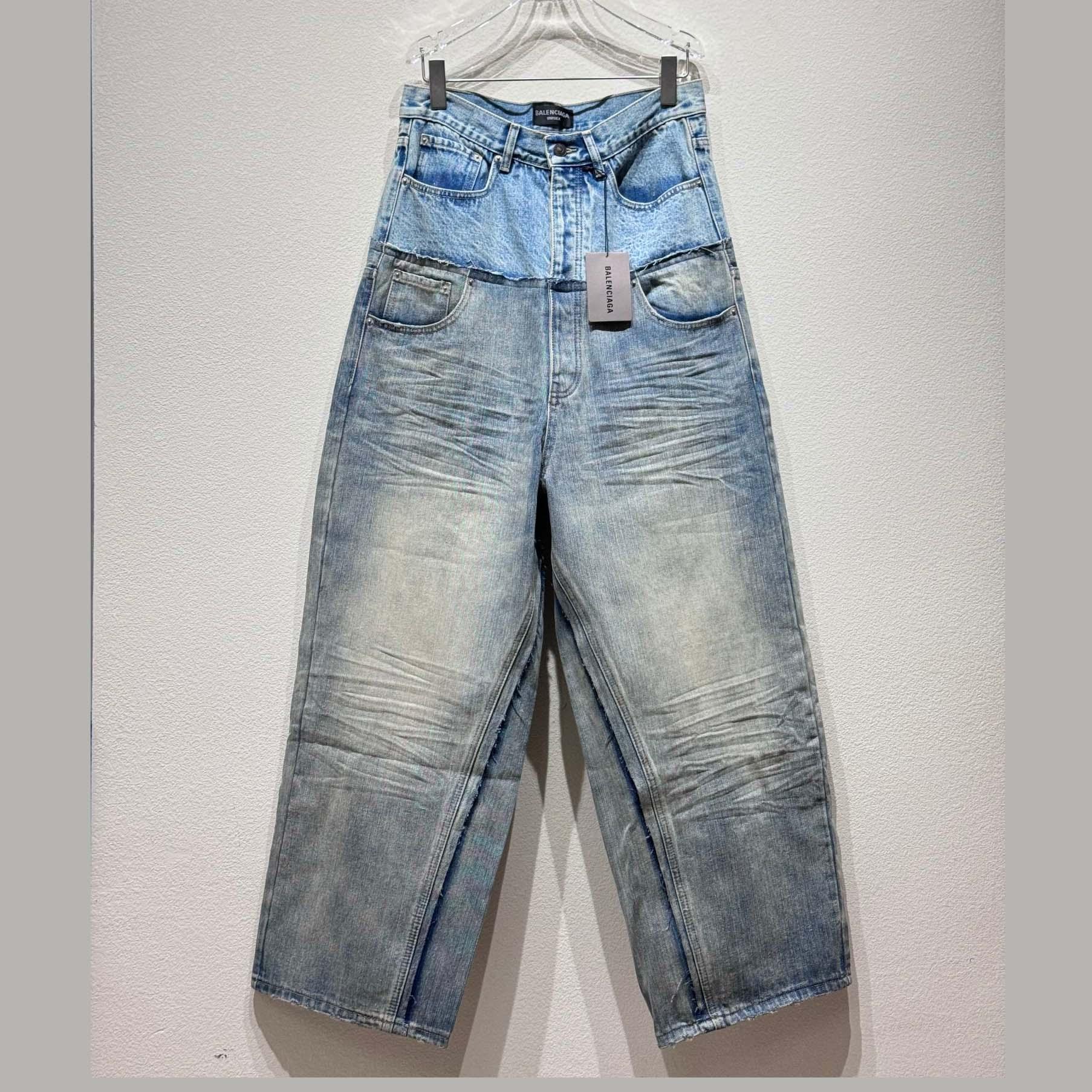 Balenciaga Cut-Up Baggy Pants - DesignerGu