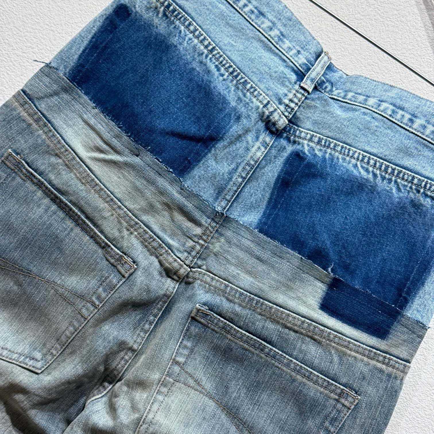 Balenciaga Cut-Up Baggy Pants - DesignerGu