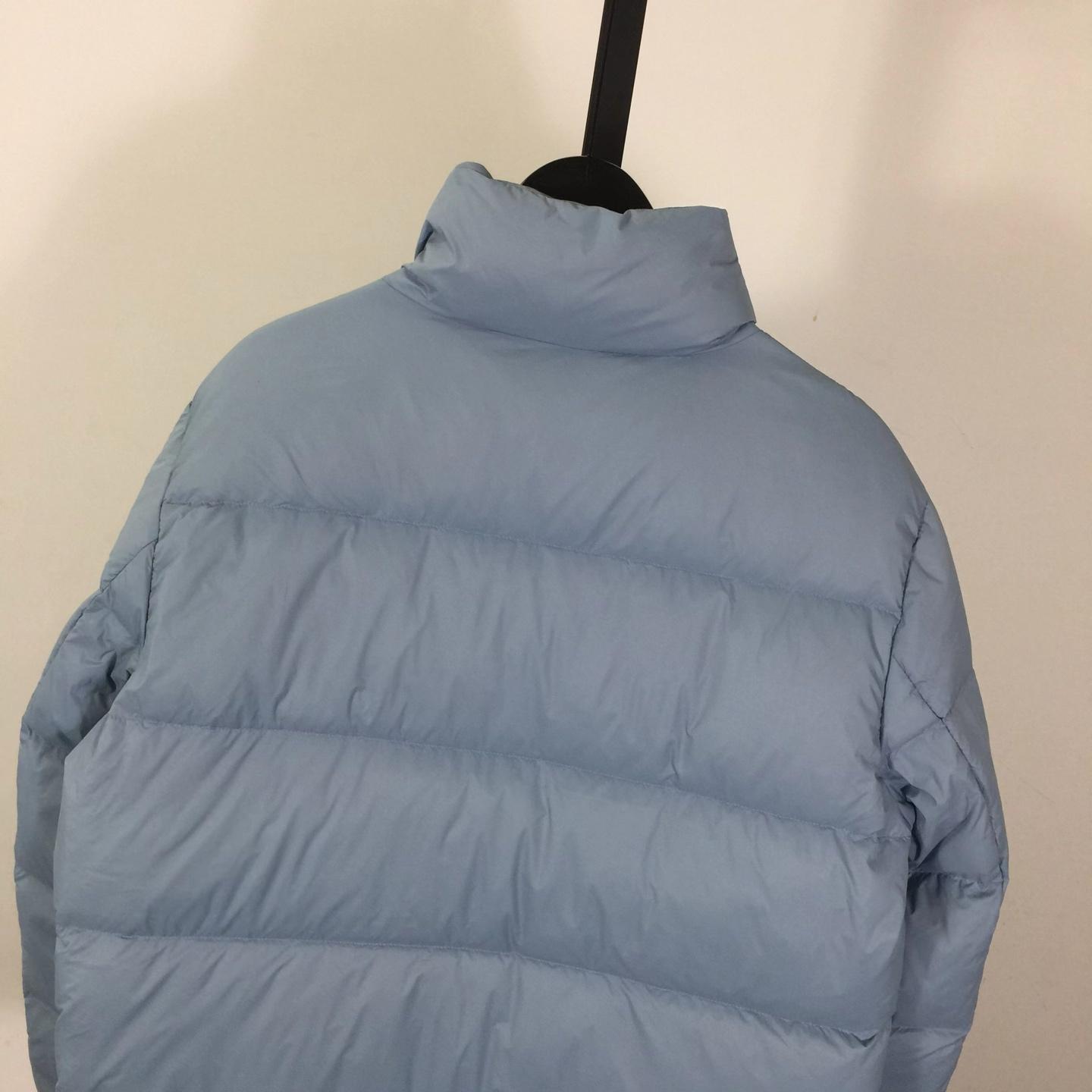 Moncler Blue Citala Short Down Jacket - DesignerGu