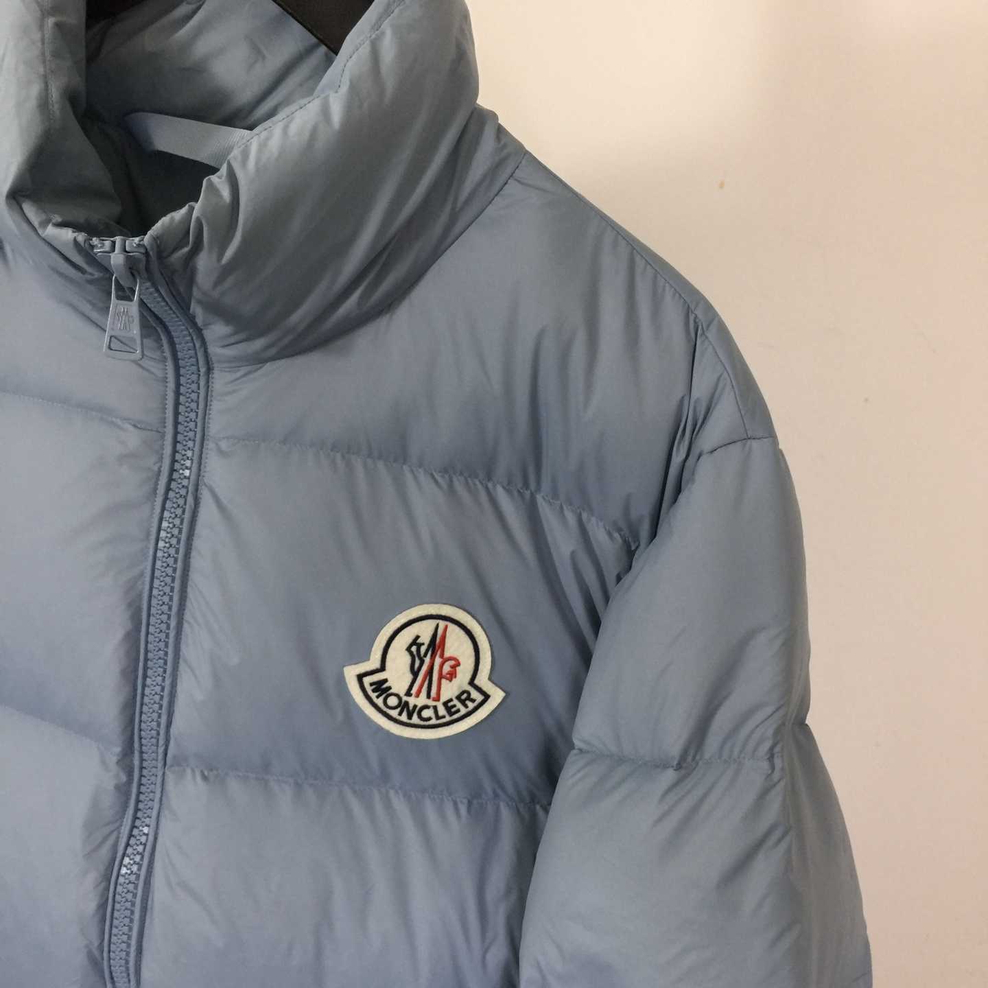 Moncler Blue Citala Short Down Jacket - DesignerGu
