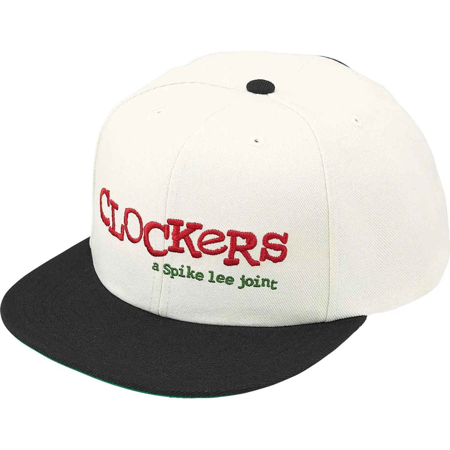 Supreme x 40 Acres Clockers 6-Panel 'White' - DesignerGu