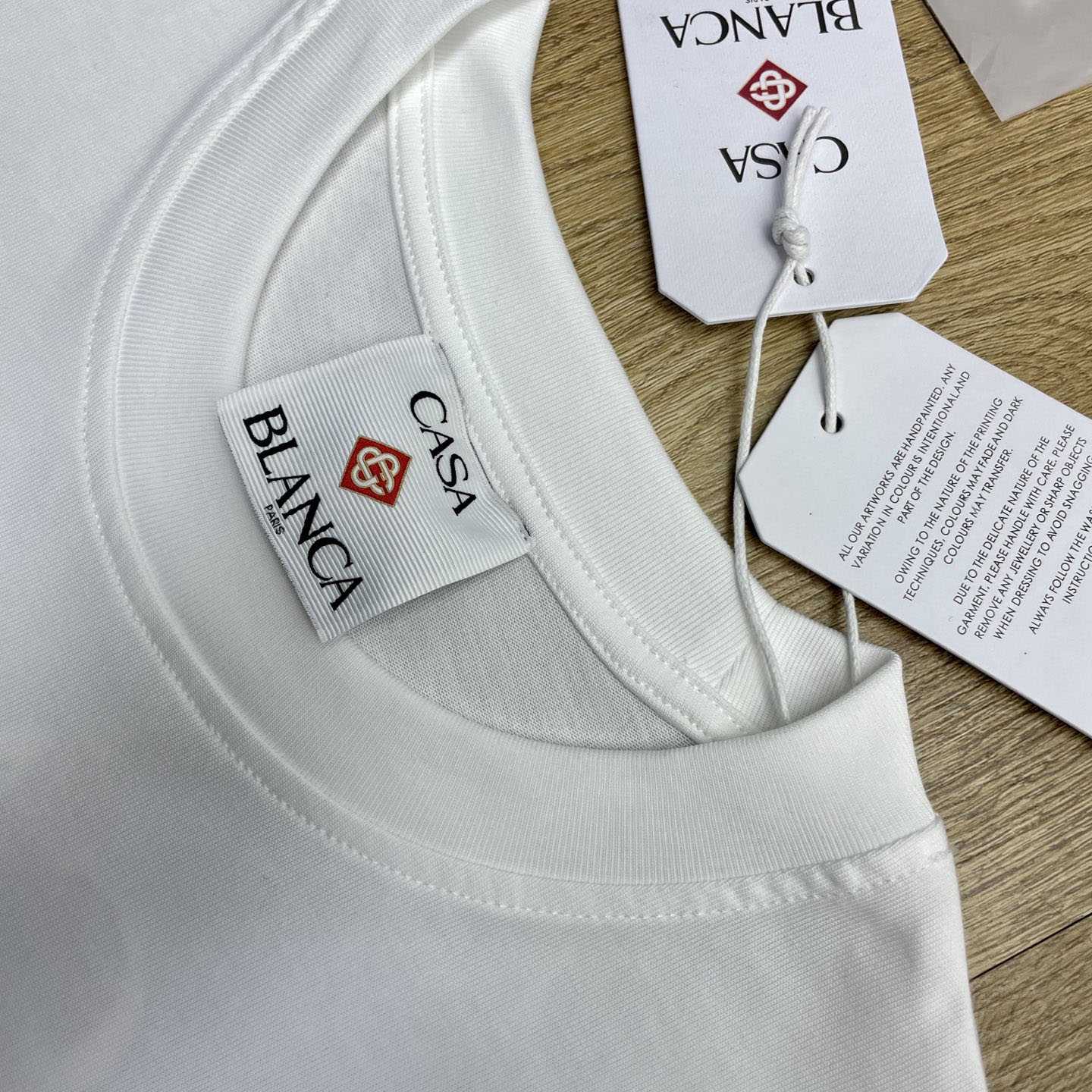 Casablanca Tennis Club Beyond Destiny Short Sleeve T‑Shirt C1132 - DesignerGu