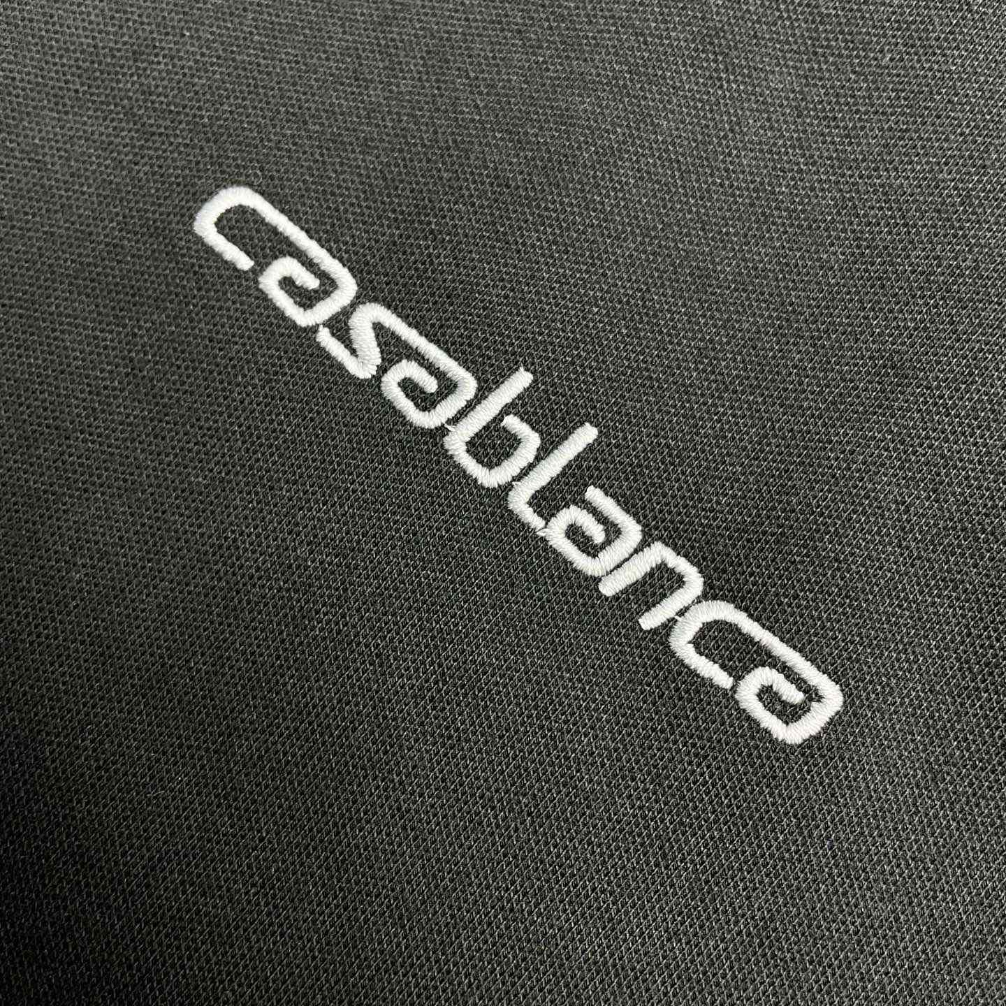 Casablanca Laurel Pique Short Sleeve Polo Shirt C1139 - DesignerGu