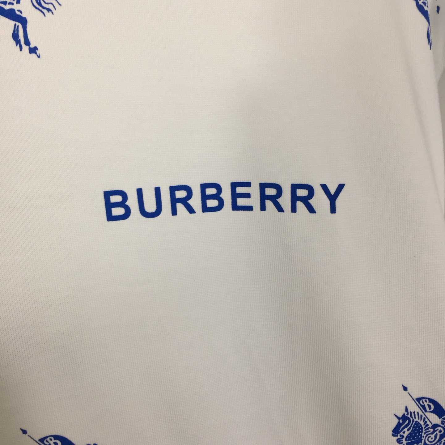 Burberry Logo Cotton T-shirt - DesignerGu