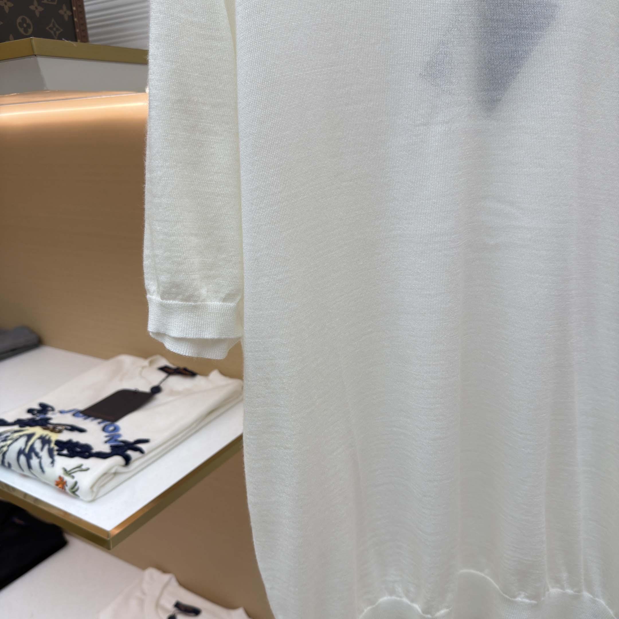 Prada Superfine Wool Crew-neck Sweater - DesignerGu