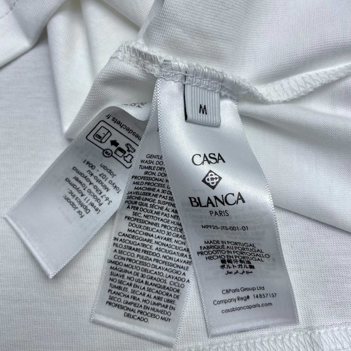 Casablanca GLITCH ORCHID OVERSIZED SHORT SLEEVE T‑SHIRT C1110 - DesignerGu