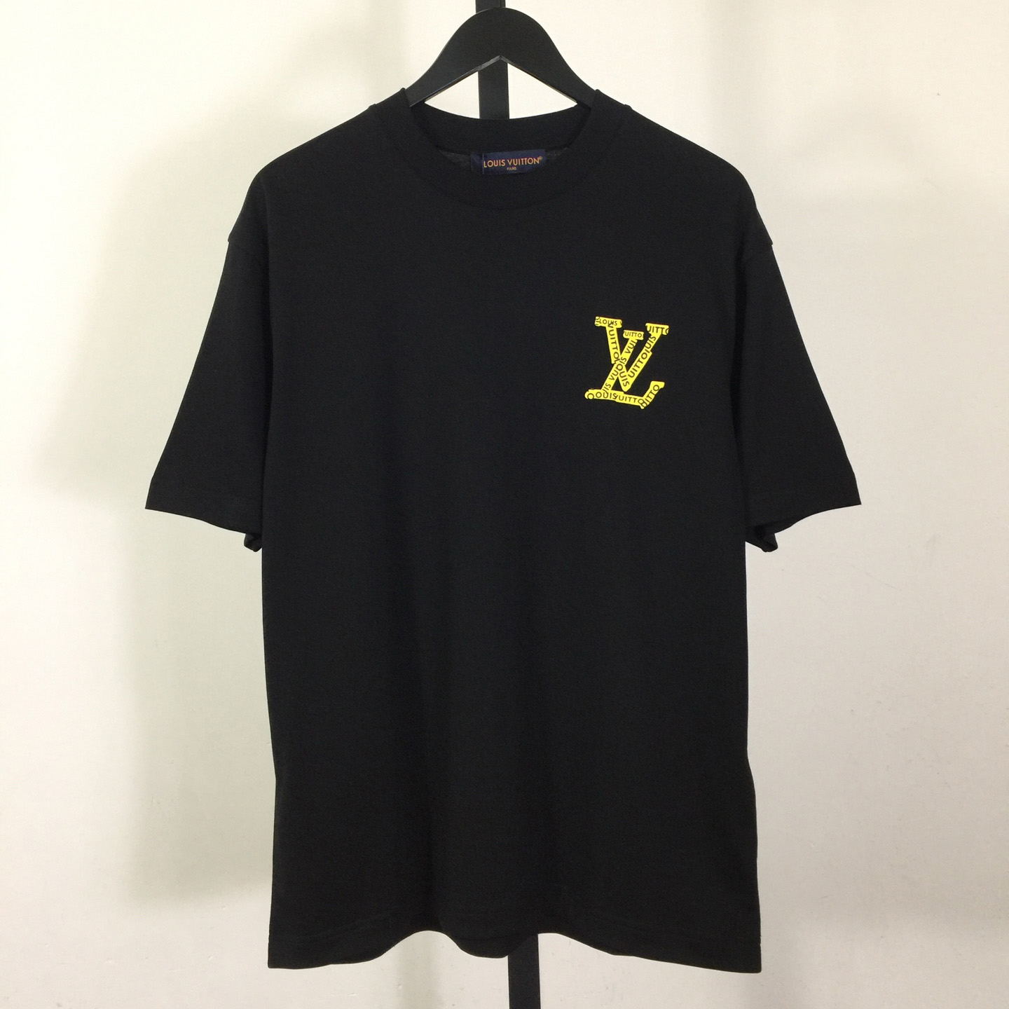 Louis Vuitton Logo Cotton T-Shirt  - DesignerGu