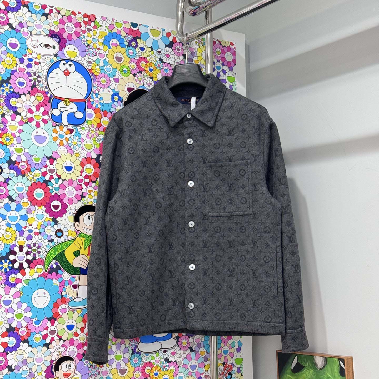 Louis Vuitton Monogram Double Face Overshirt    1AIWGO - DesignerGu