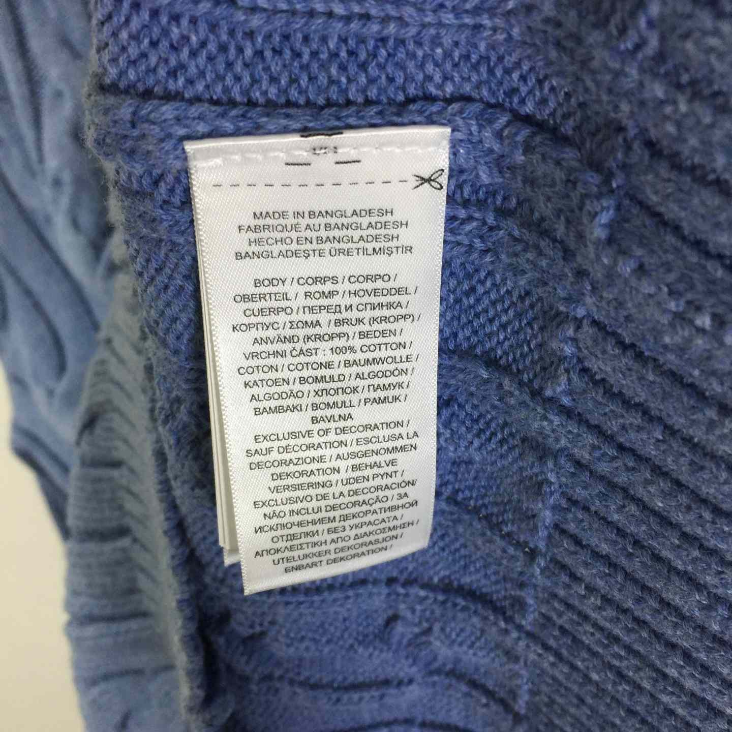 Polo Ralph Cable-Knit Cotton Quarter-Zip Jumper - DesignerGu