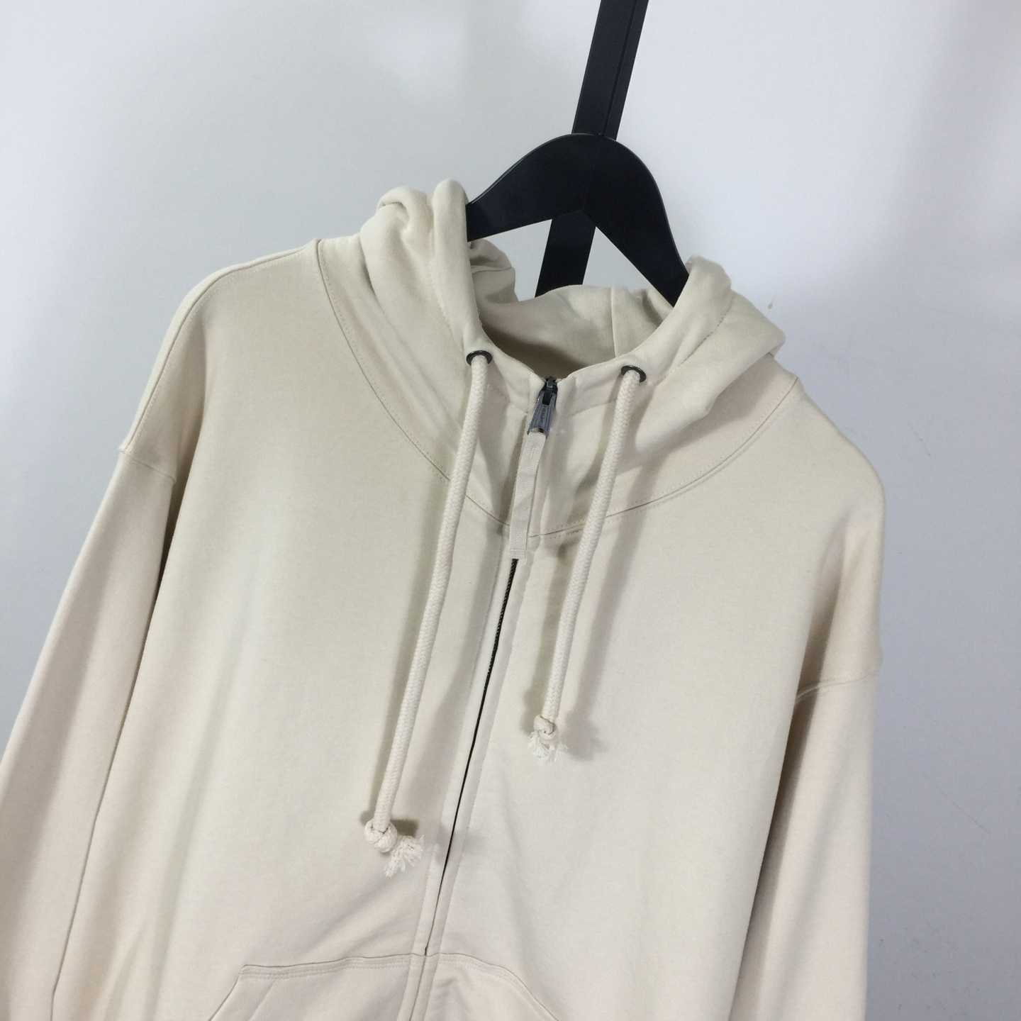 MM6 Maison Margiela Embroidered logo hoodie - DesignerGu