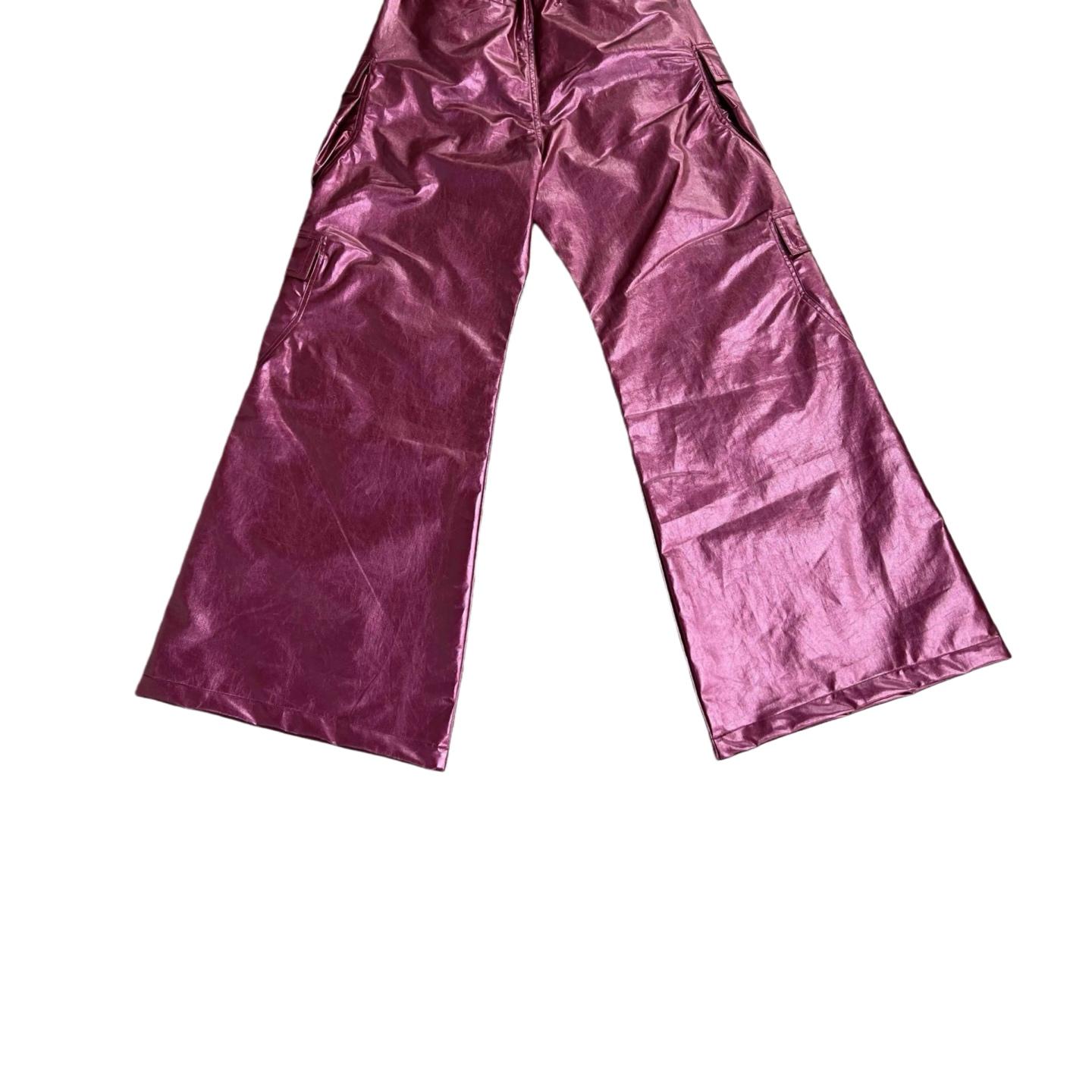 Rick Owens Pink Cargobelas Cargo Pants - DesignerGu