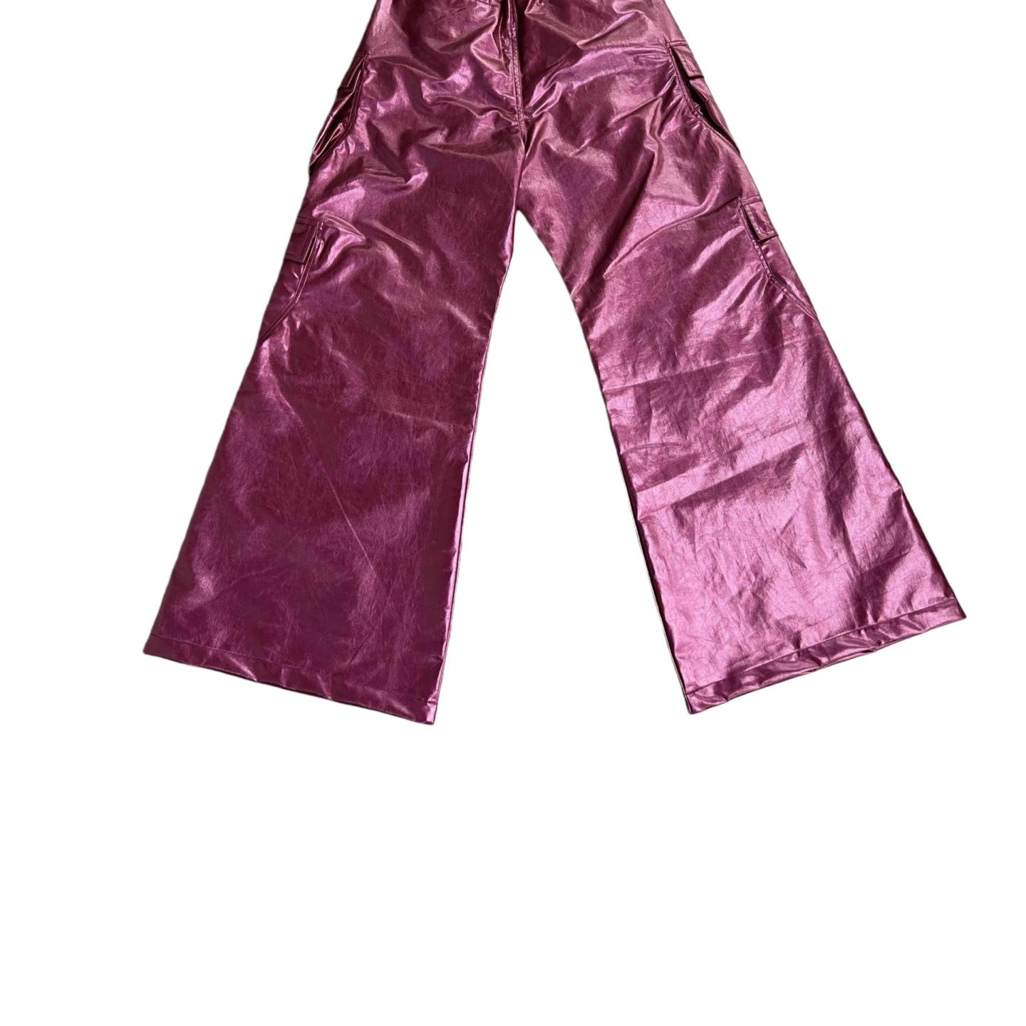 Rick Owens Pink Cargobelas Cargo Pants - DesignerGu