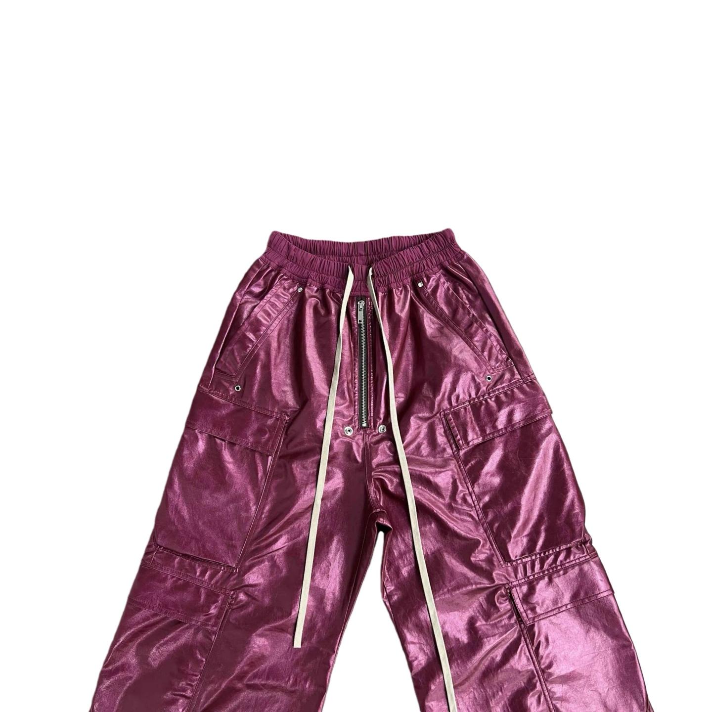 Rick Owens Pink Cargobelas Cargo Pants - DesignerGu