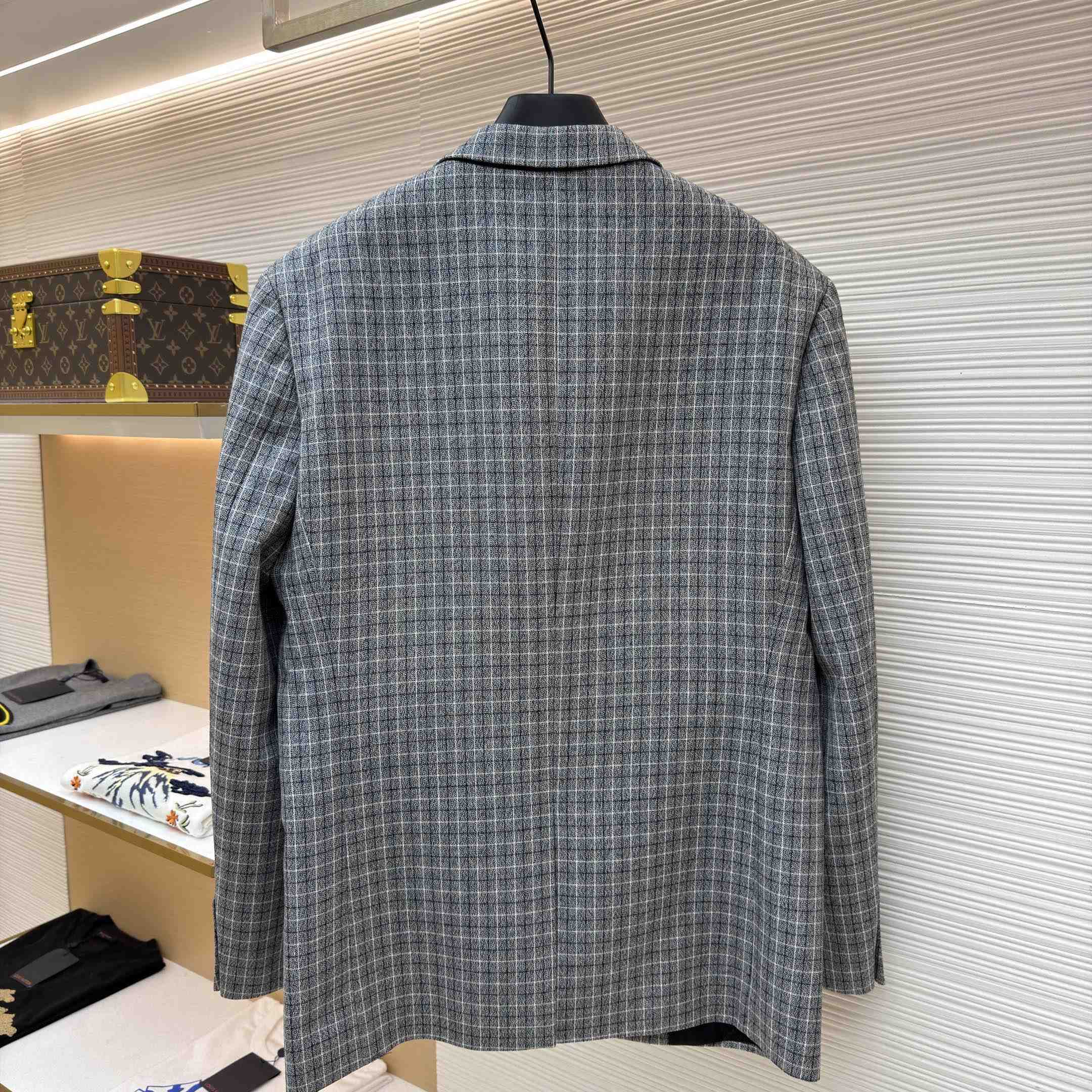 Acne Studios Fitted Wool Suit Jacket - DesignerGu