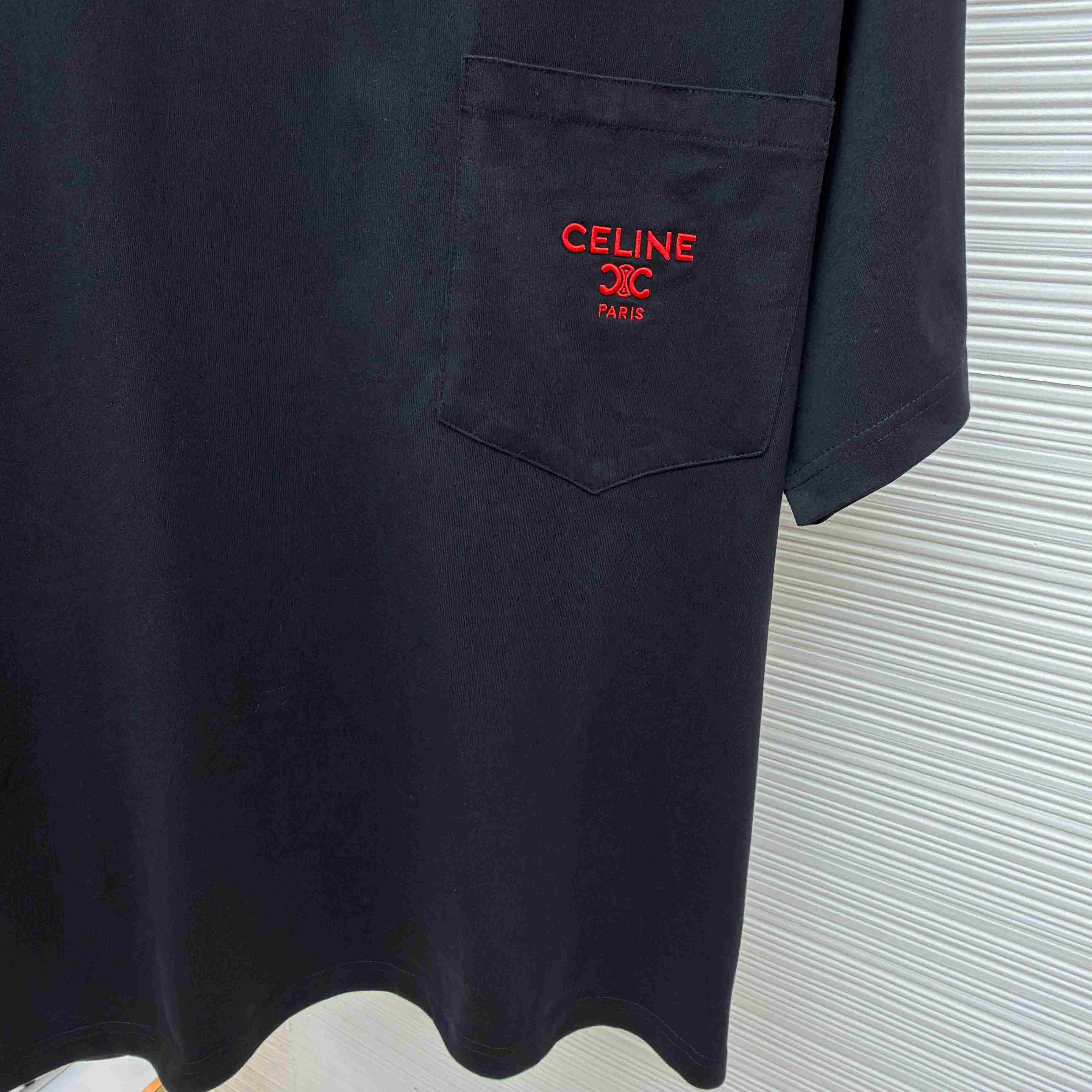 Celine T-SHIRT IN Cotton Jersey - DesignerGu