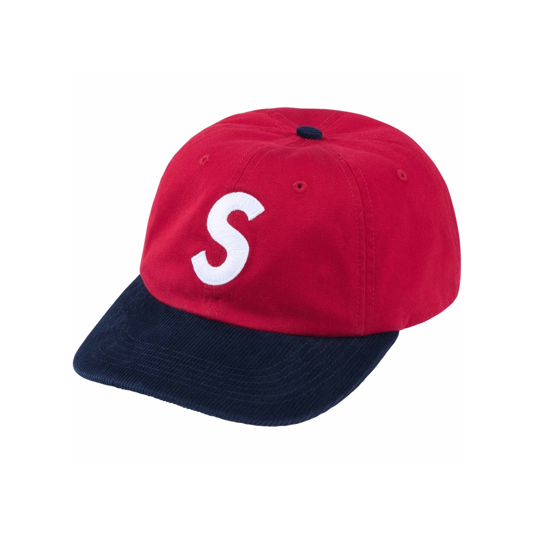 Supreme 2-Tone S Logo 6-Panel 'Red' - DesignerGu