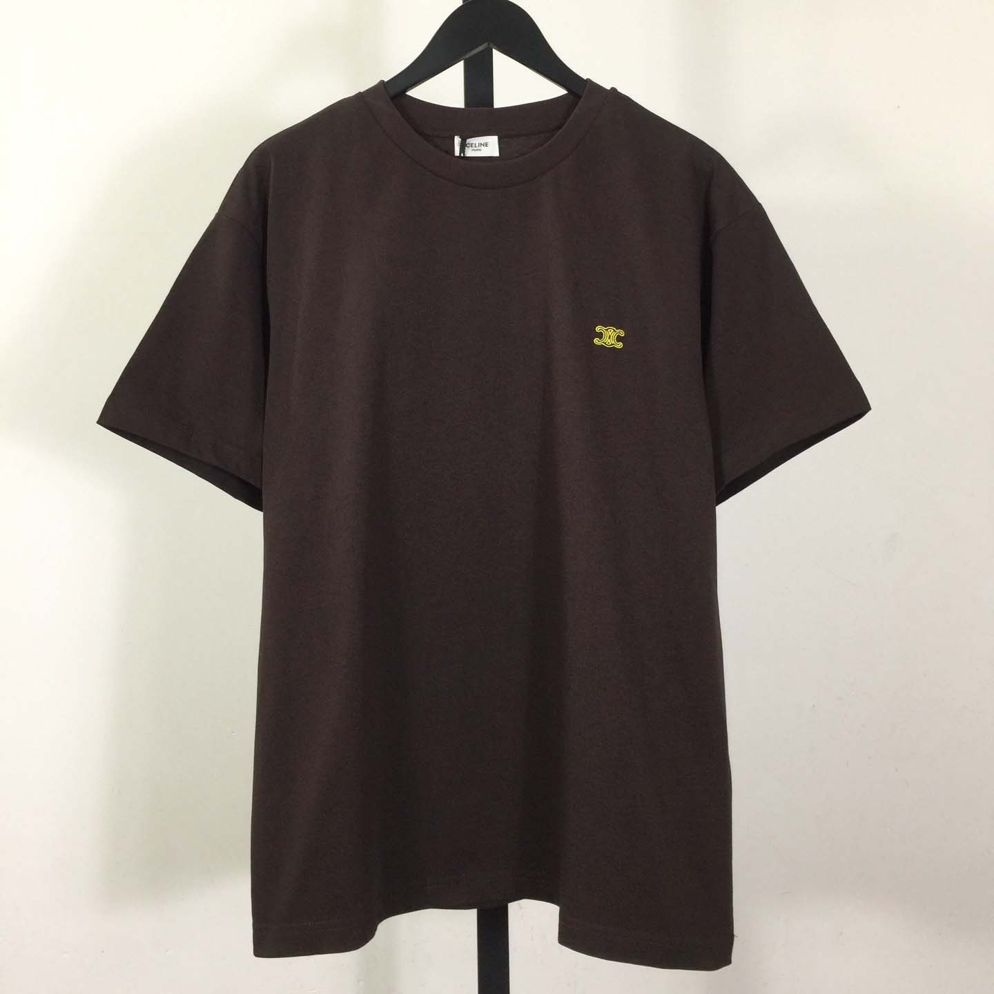 Celine Loose T-shirt In Cotton Jersey - DesignerGu
