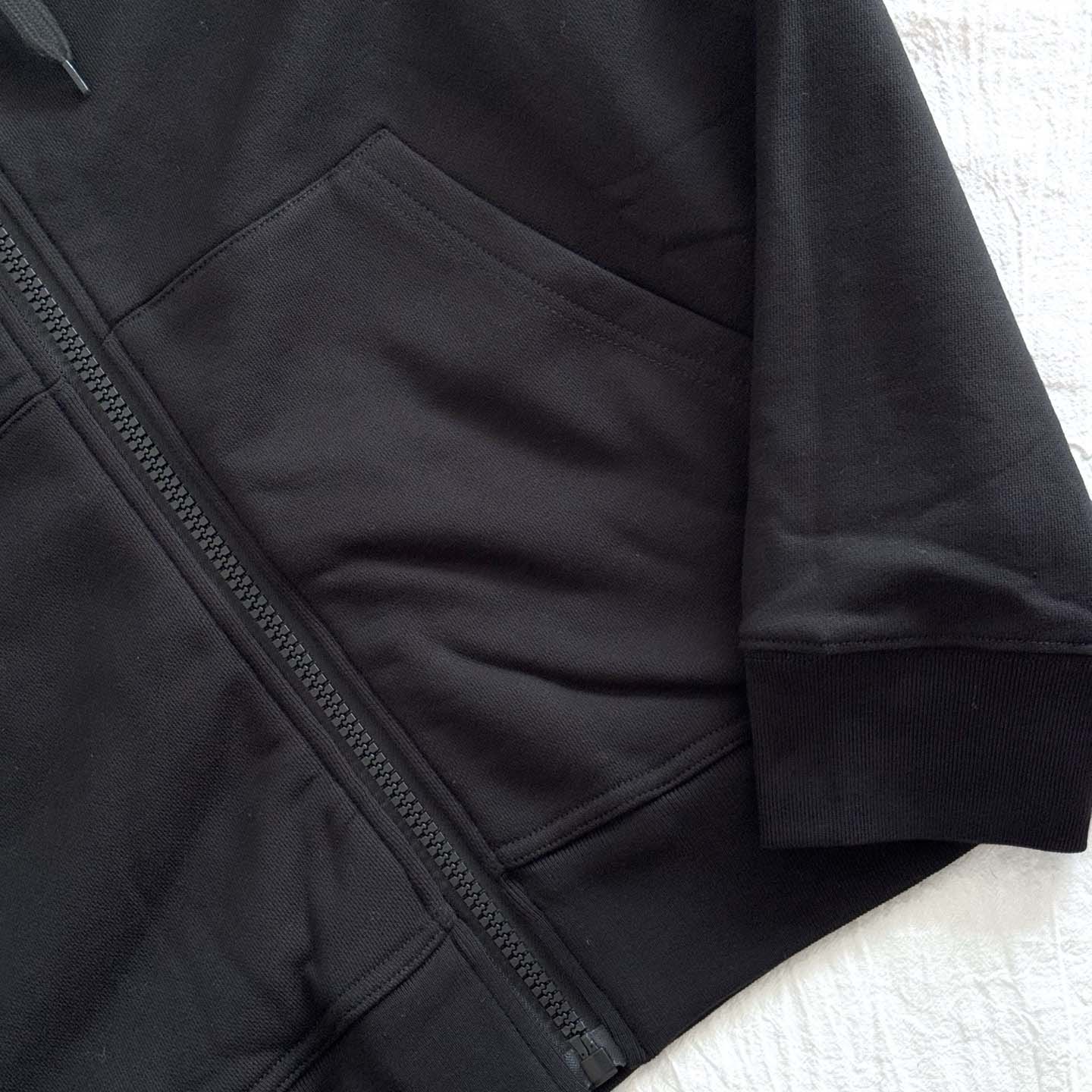 Burberry Hove Check Embroidery Logo Zip Hoodie  - DesignerGu