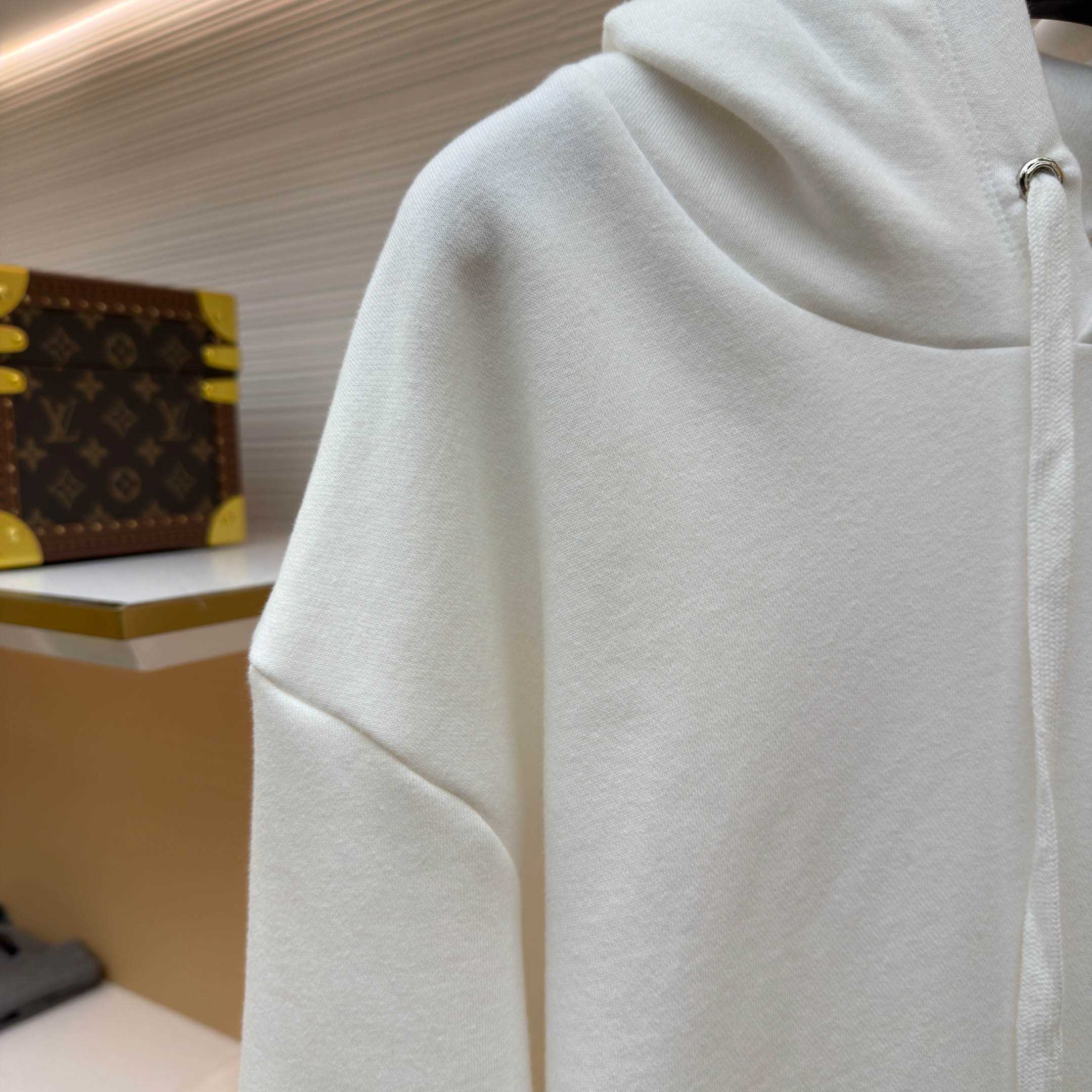 Chrome Hearts Pink Horseshoe Floral Sleeve Pullover Hoodie - DesignerGu