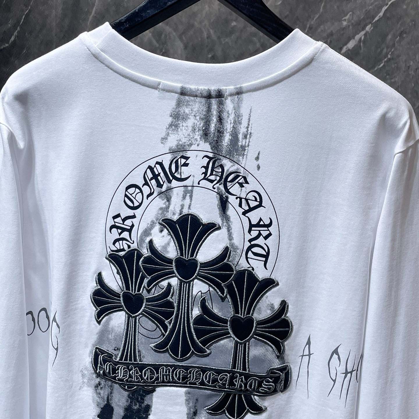 Chrome Hearts Long-sleeve T-shirt  - DesignerGu