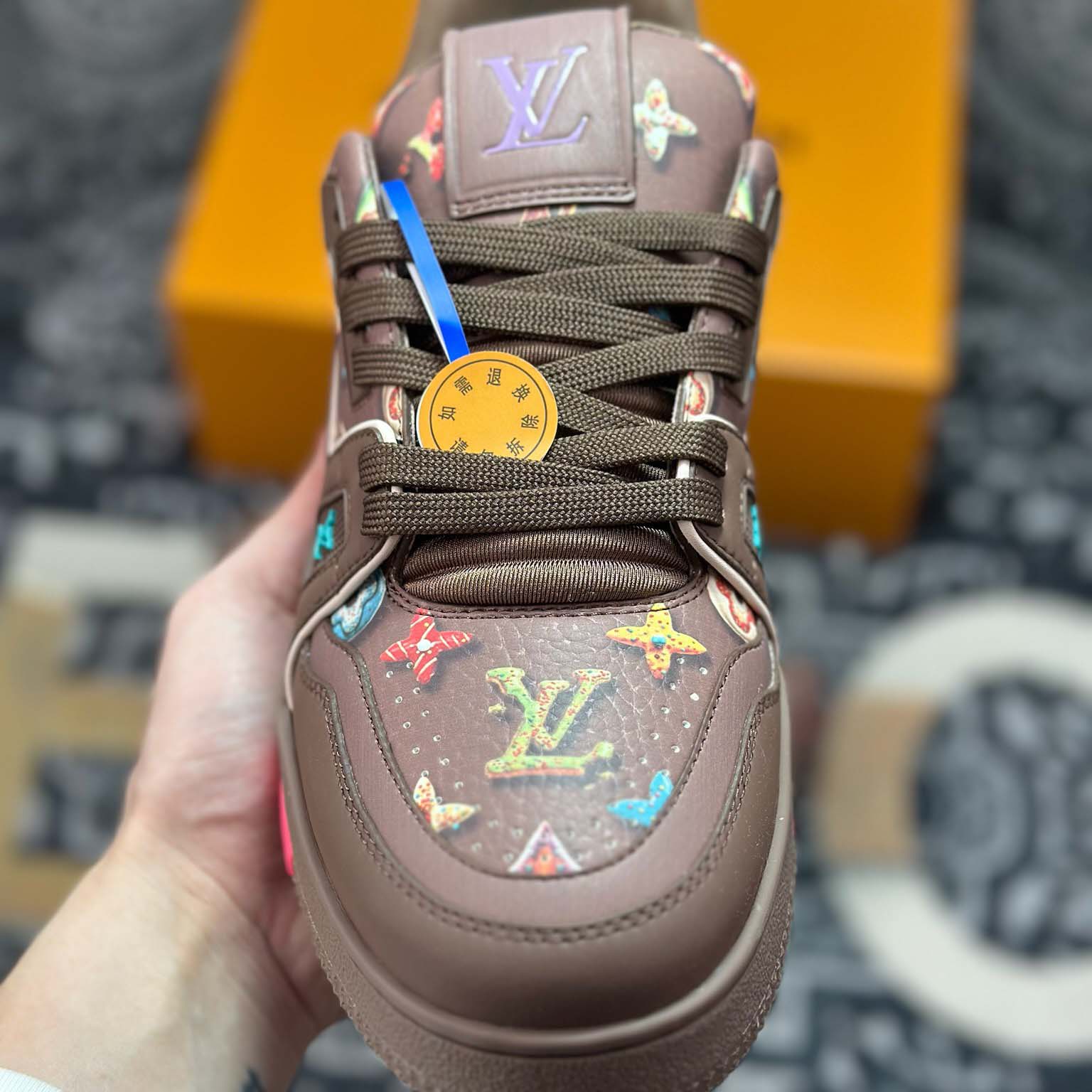 Louis Vuitton LV Trainer Sneaker - DesignerGu
