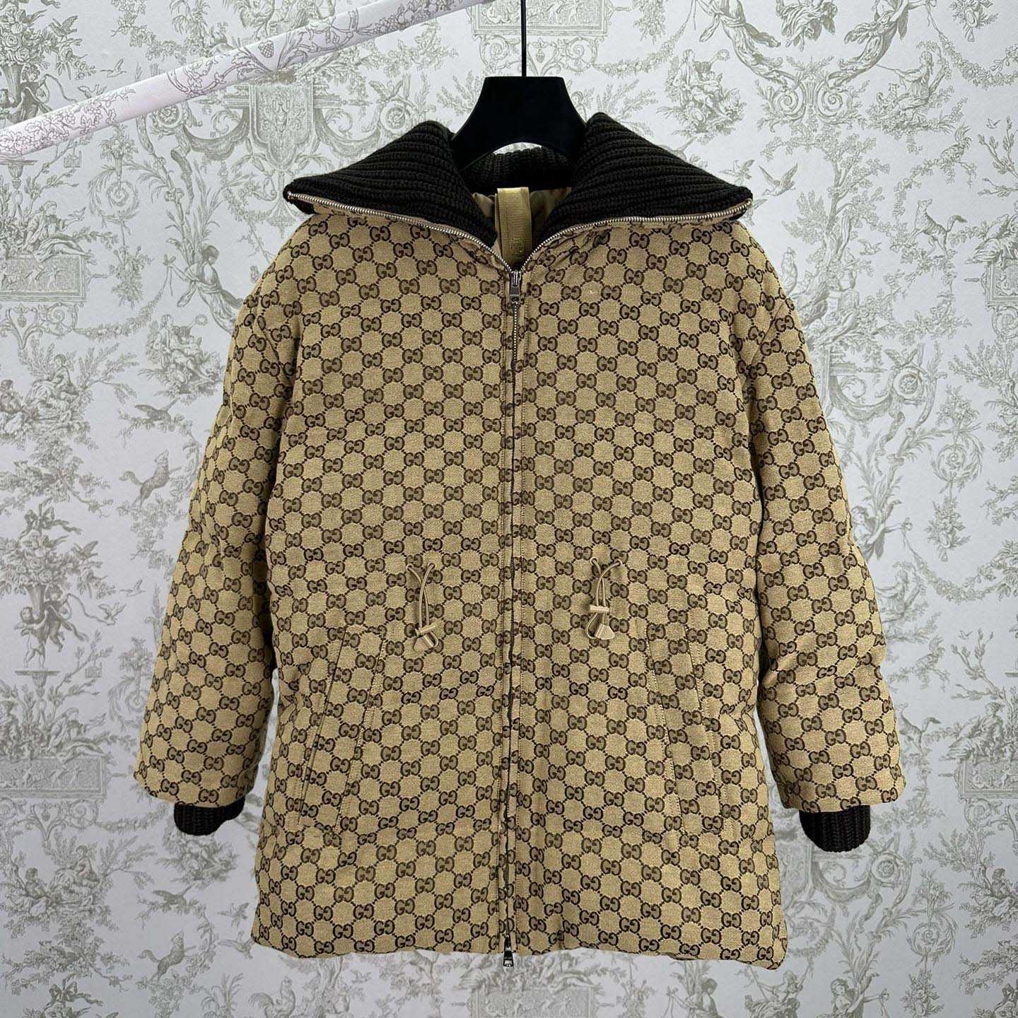 Gucci GG Canvas Puffer Jacket - DesignerGu