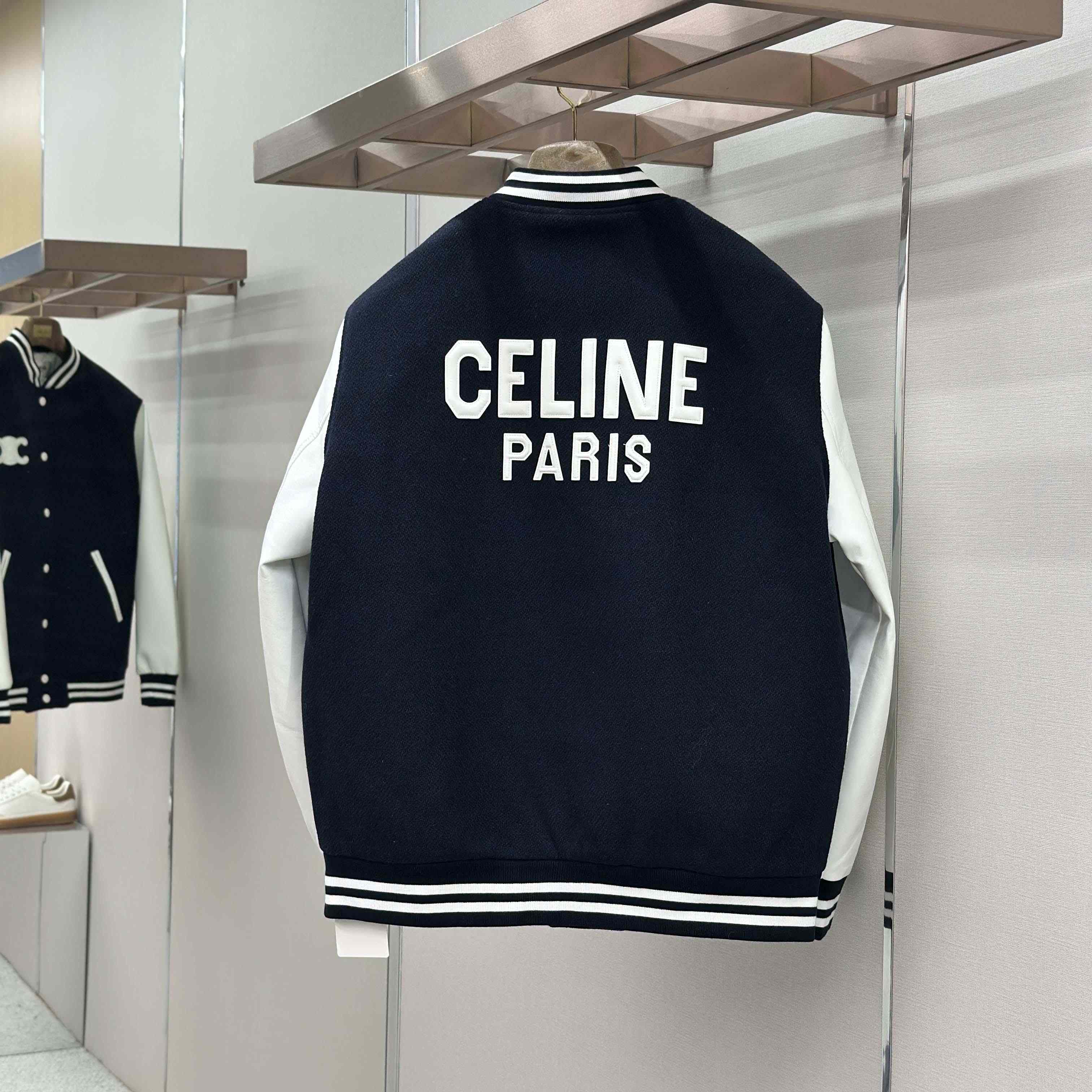 Celine Triomphe Teddy Jacket  - DesignerGu