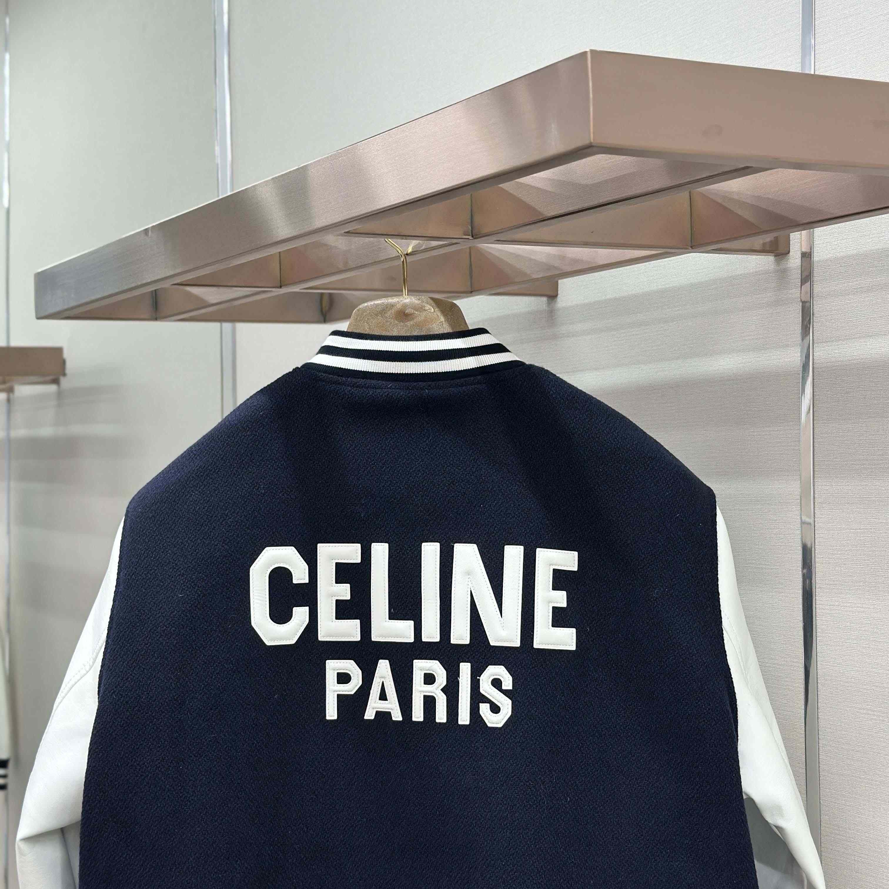 Celine Triomphe Teddy Jacket  - DesignerGu