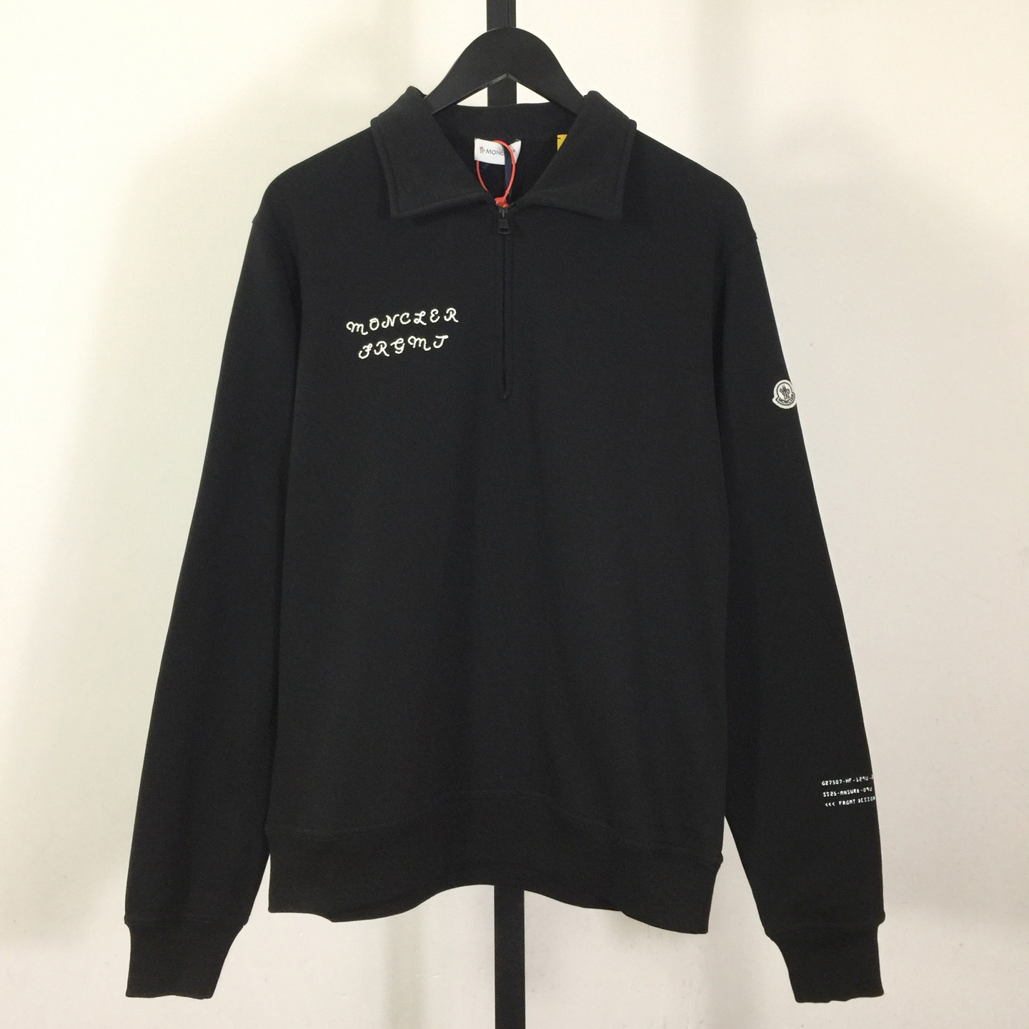 Moncler x FRGMT Zip-Up Cotton Sweatshirt - DesignerGu